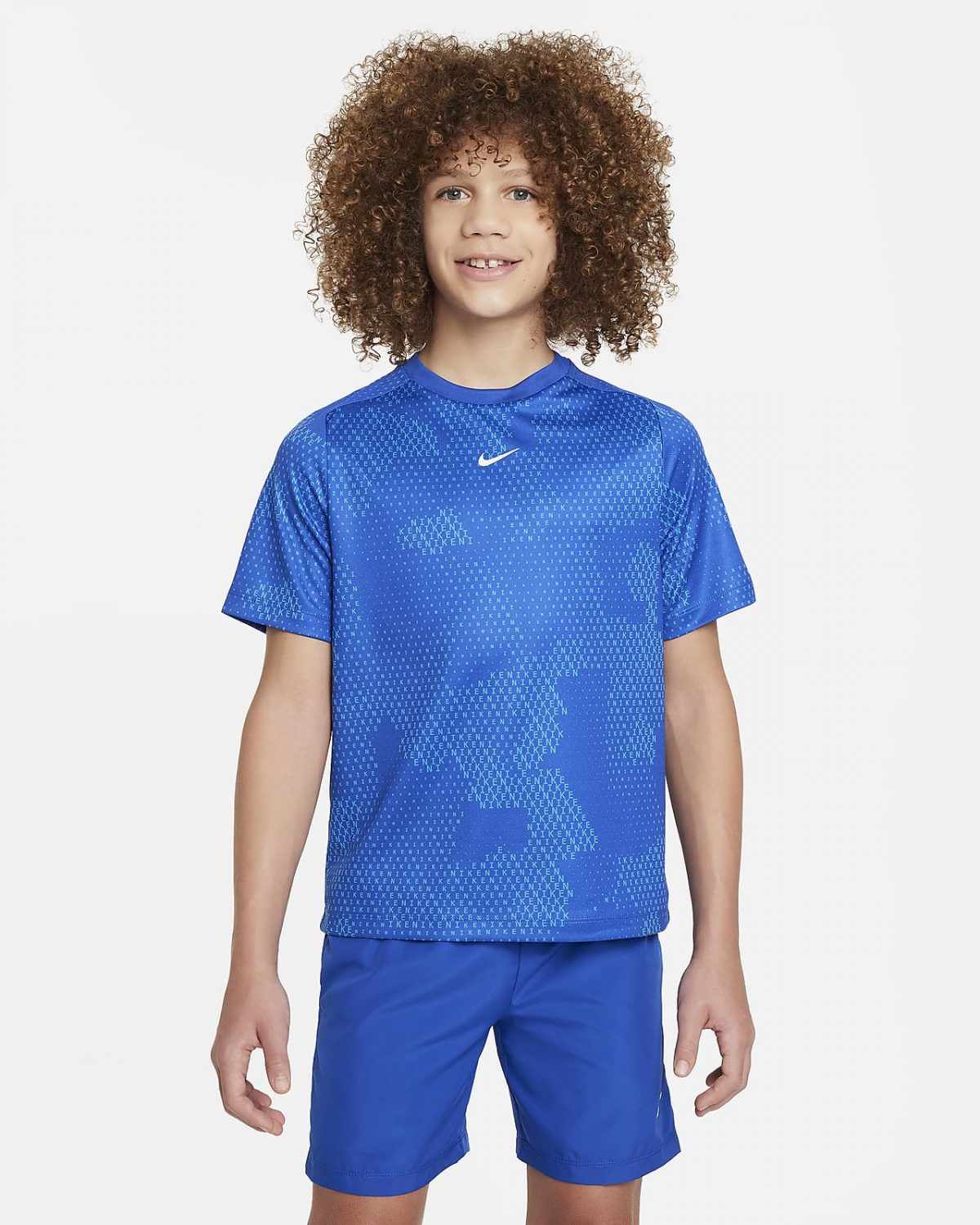 Детская рубашка Nike Multi белая фото