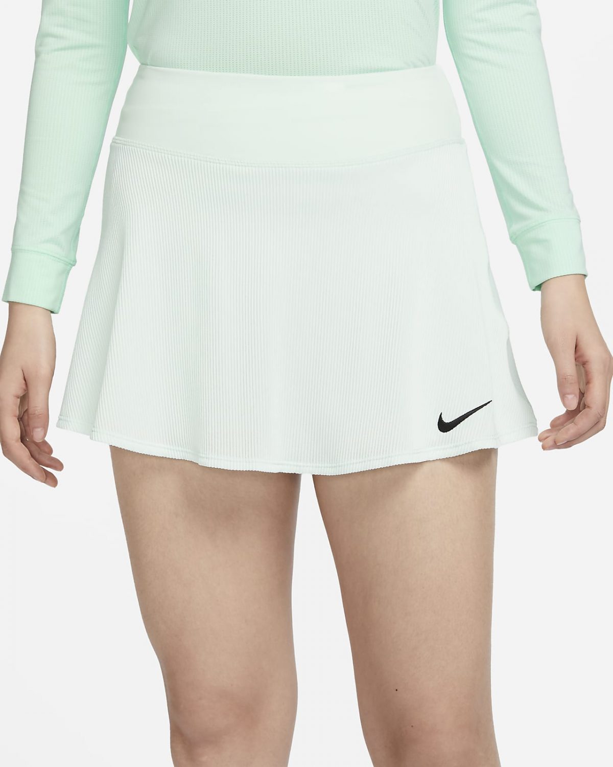 Женская юбка NikeCourt Advantage черная фотография