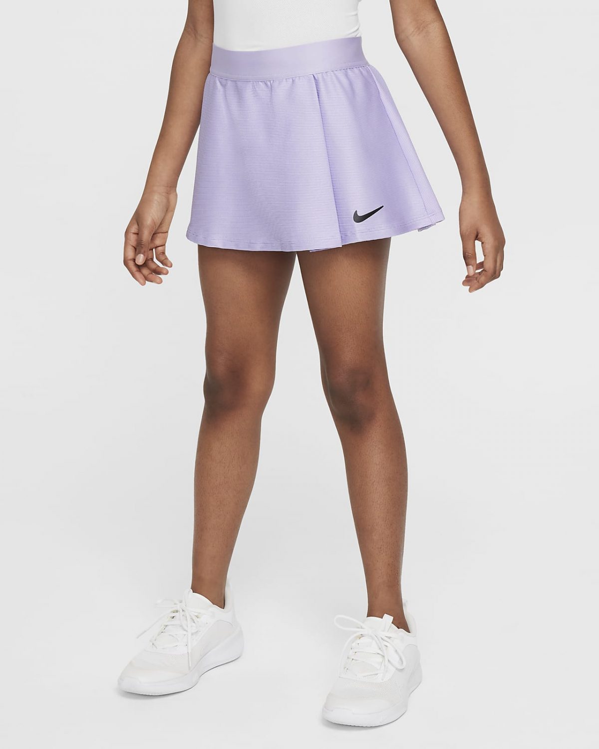 Детская юбка NikeCourt Dri-FIT Victory черная фото