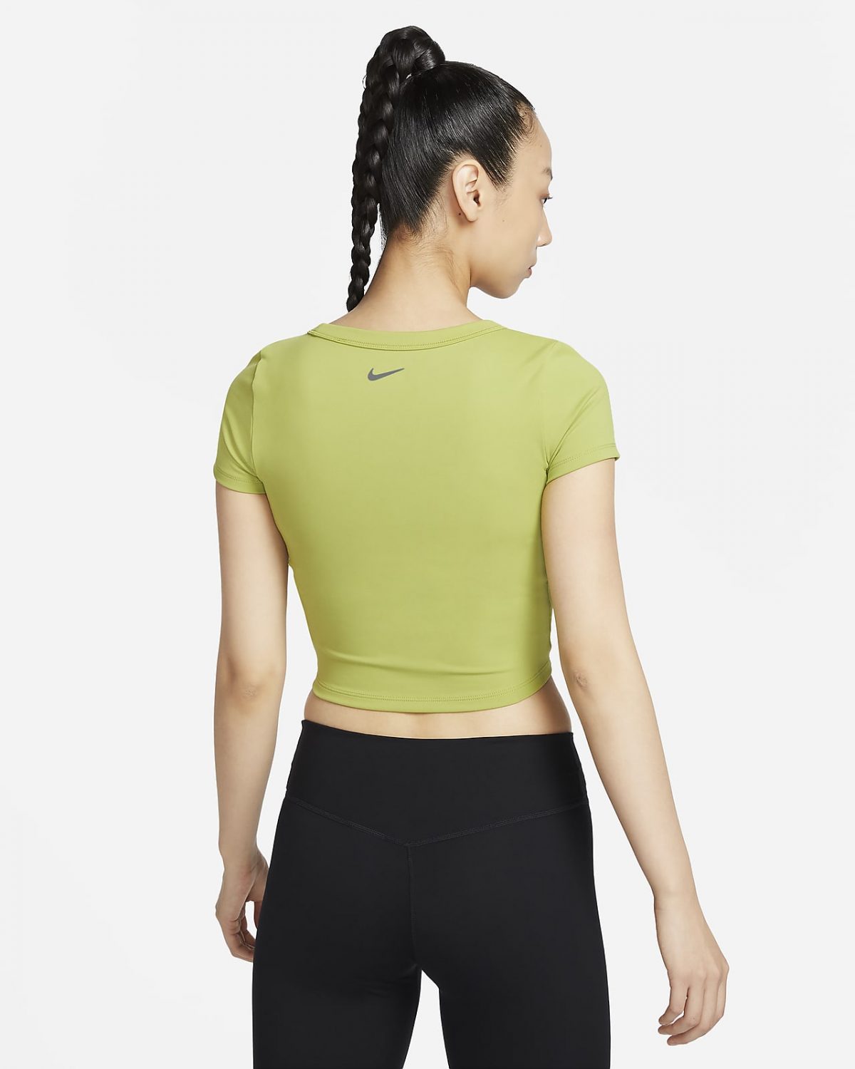 Женский топ Nike One Fitted черный фотография