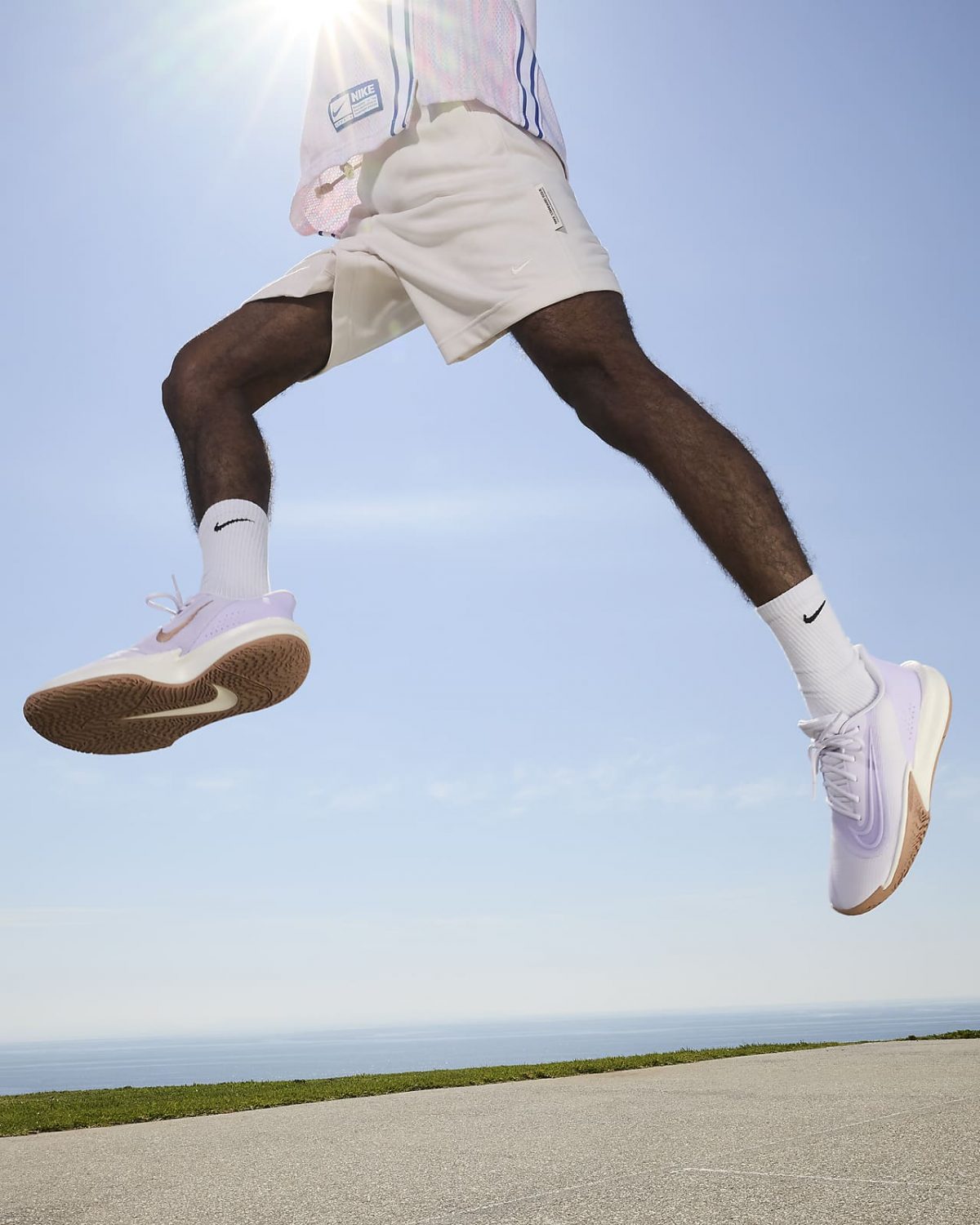 Мужские кроссовки Nike Precision VII серые фотография