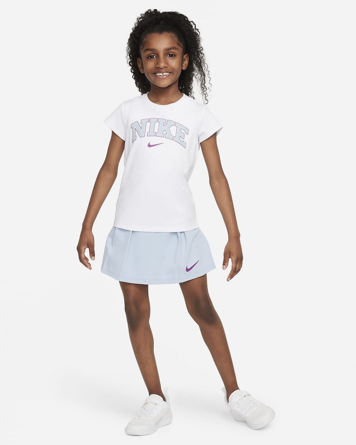 Детская футболка Nike Prep in Your Step синяя фото