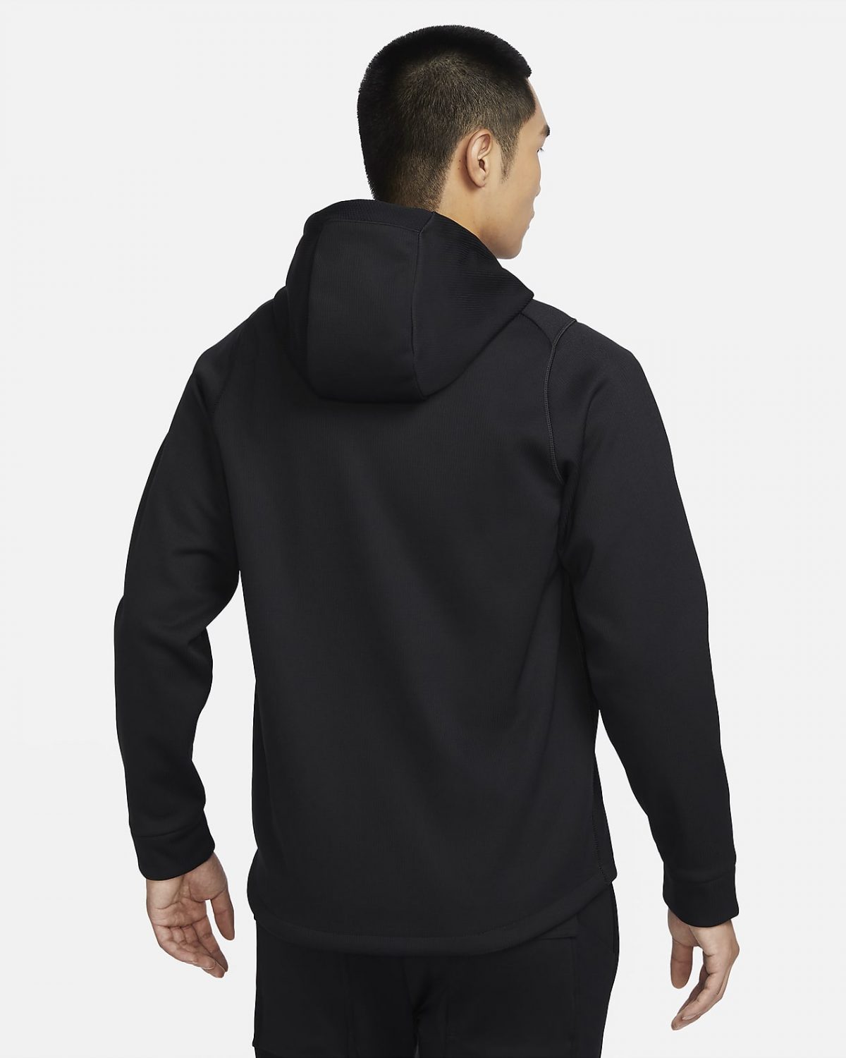 Nike pro black hoodie sale