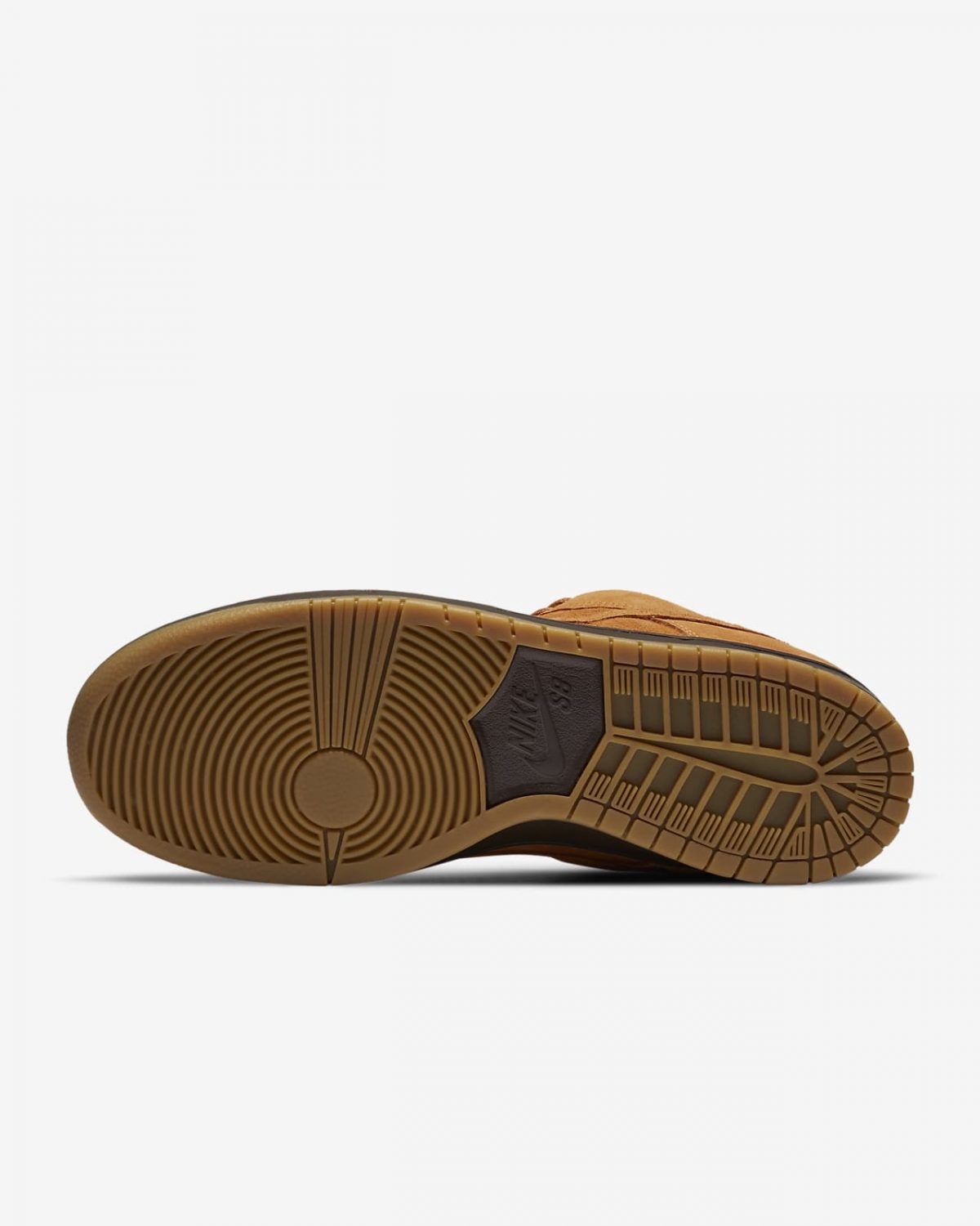 Кроссовки Nike SB Dunk Low Pro коричневые фотография