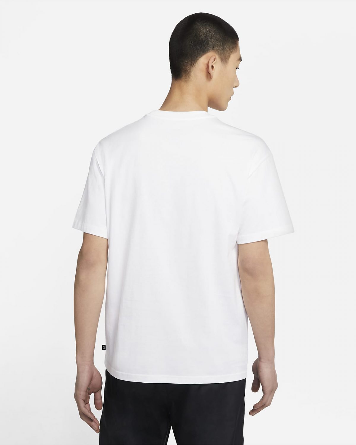 Мужская футболка Nike SB белая фотография