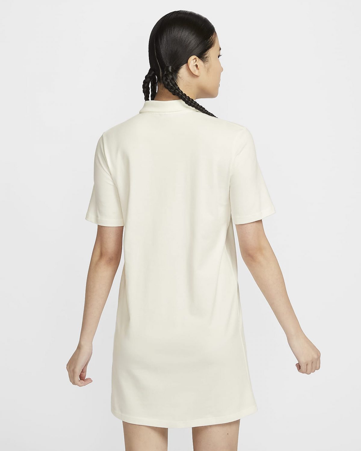 Женская платье Nike Sportswear белое фотография