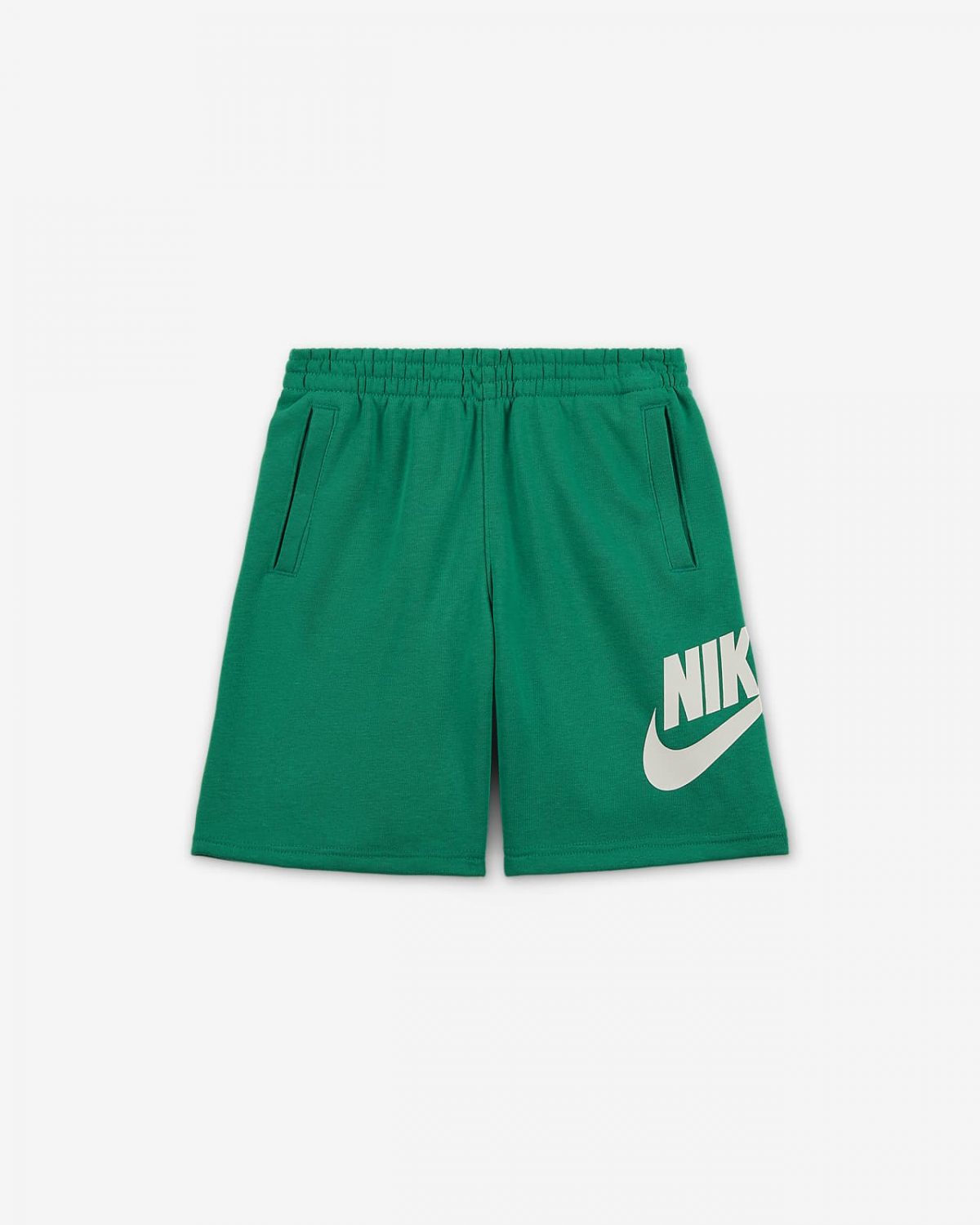 Детские шорты Nike Sportswear Club зеленые фото