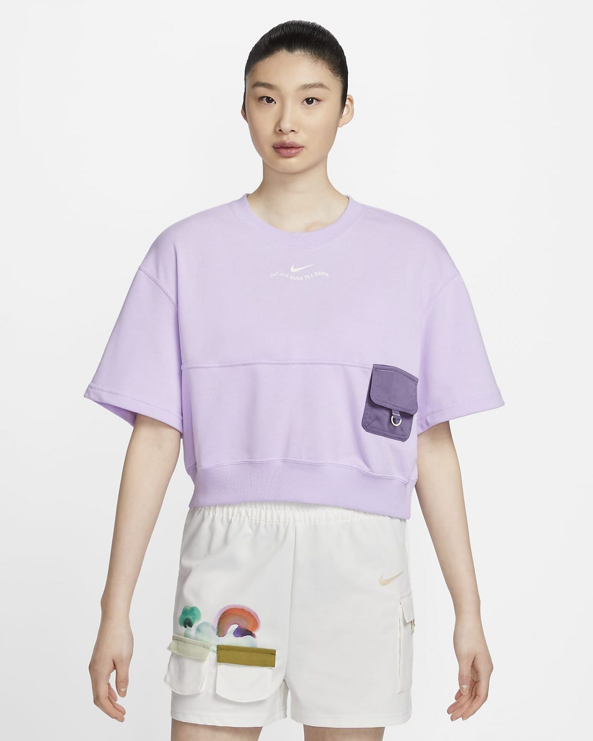 Женский топ Nike Sportswear фиолетовый фото