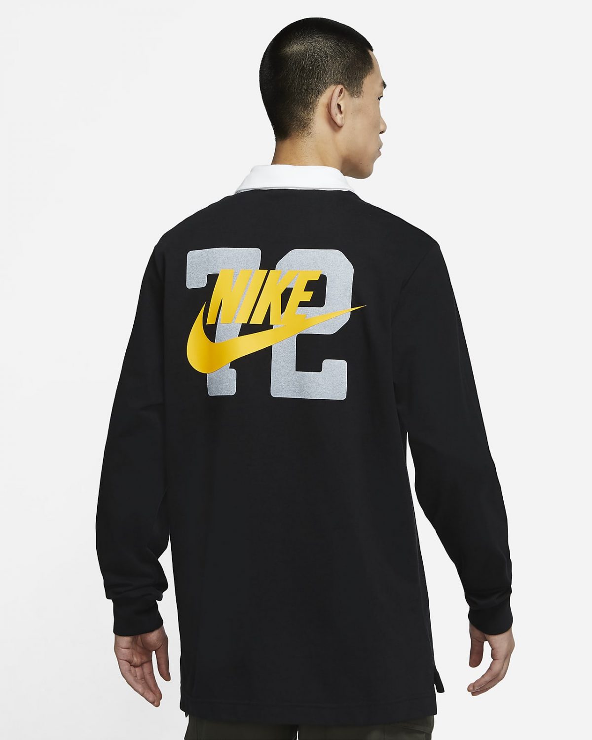 Мужская рубашка Nike Sportswear черная фотография