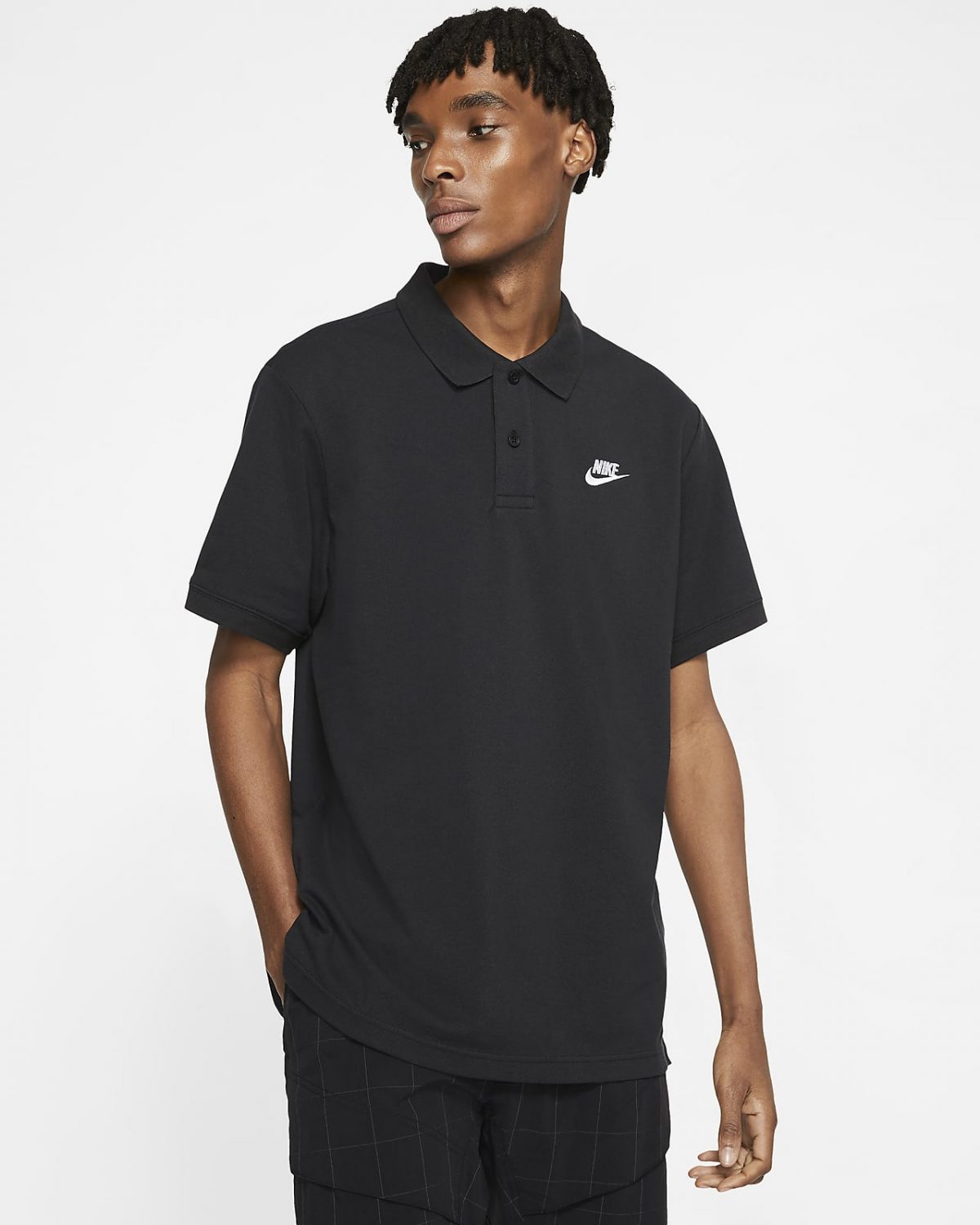 Мужская футболка Nike Sportswear черная фото