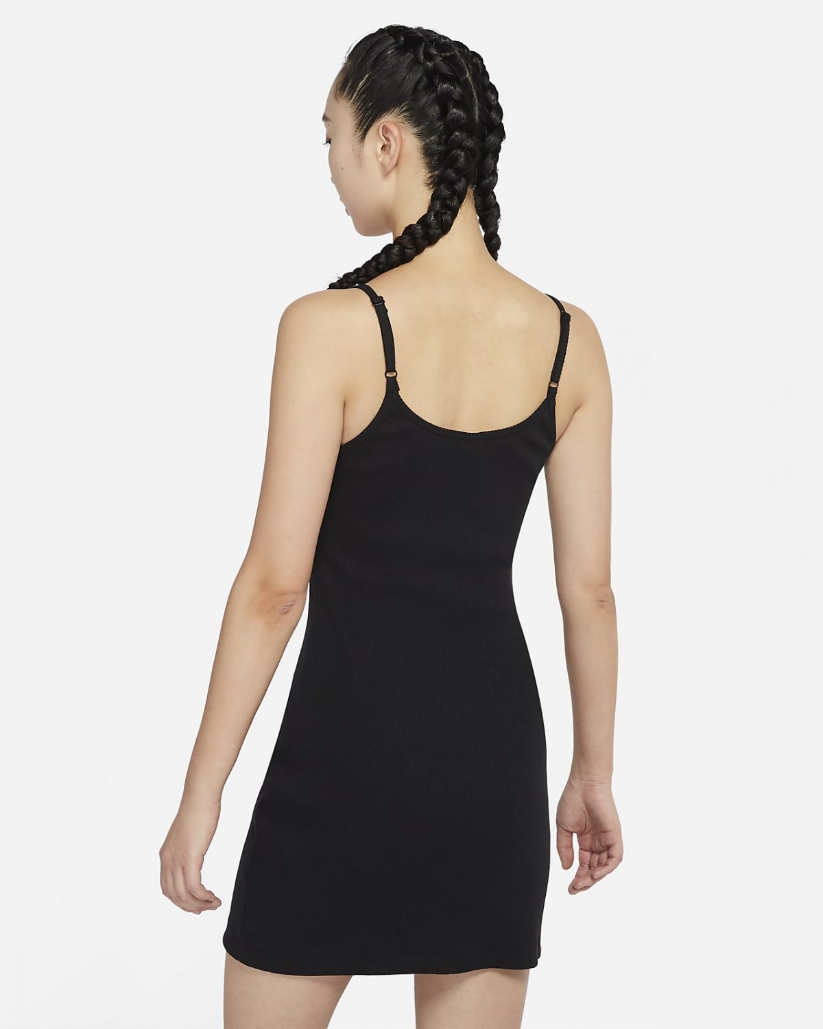Женская платье Nike Sportswear Essential черное фотография