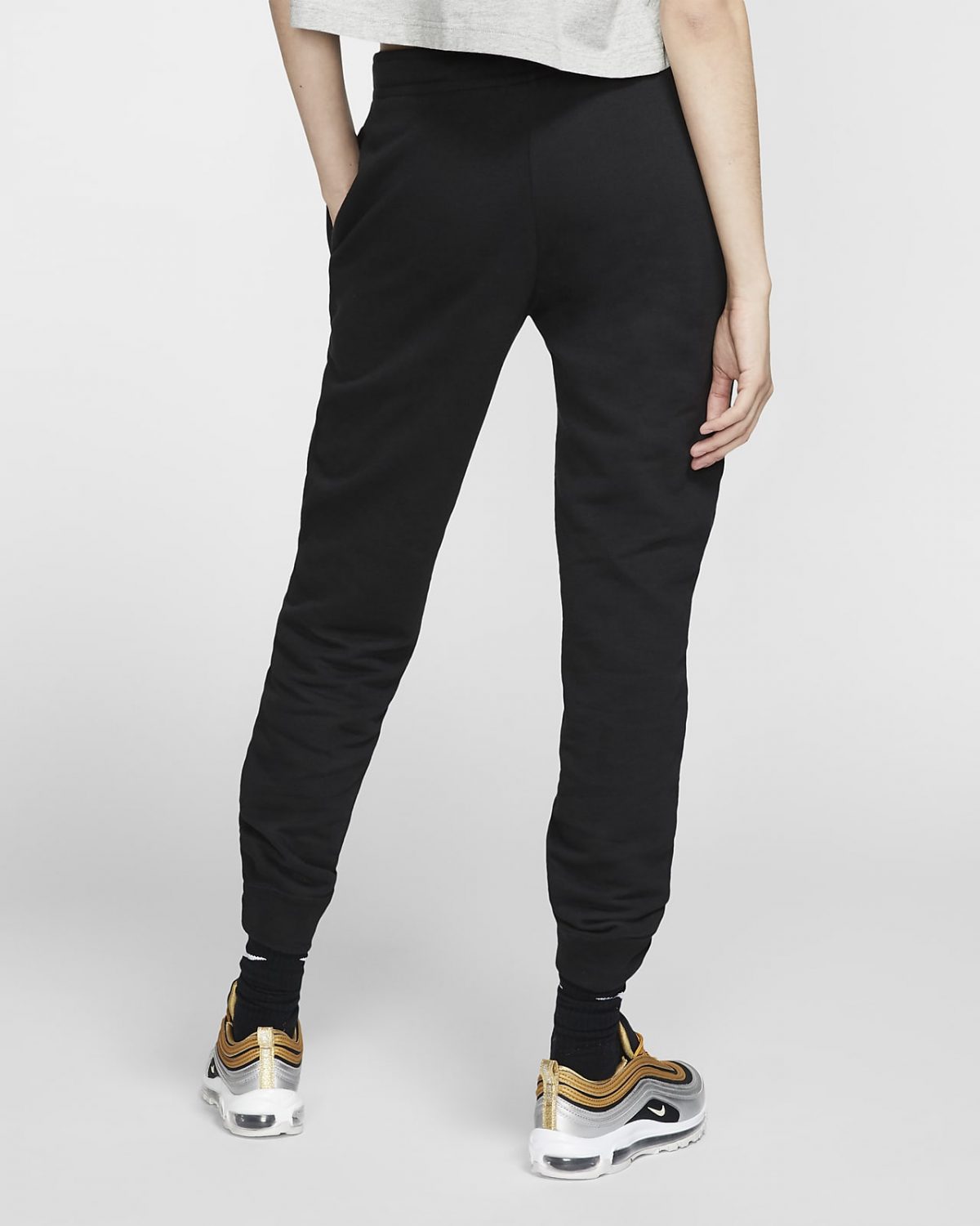 Женские брюки Nike Sportswear Essential черные фотография