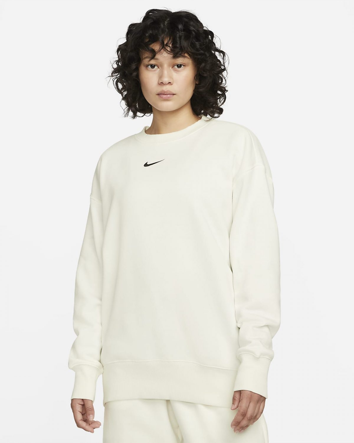 Женский свитшот Nike Sportswear Phoenix Fleece черный фото