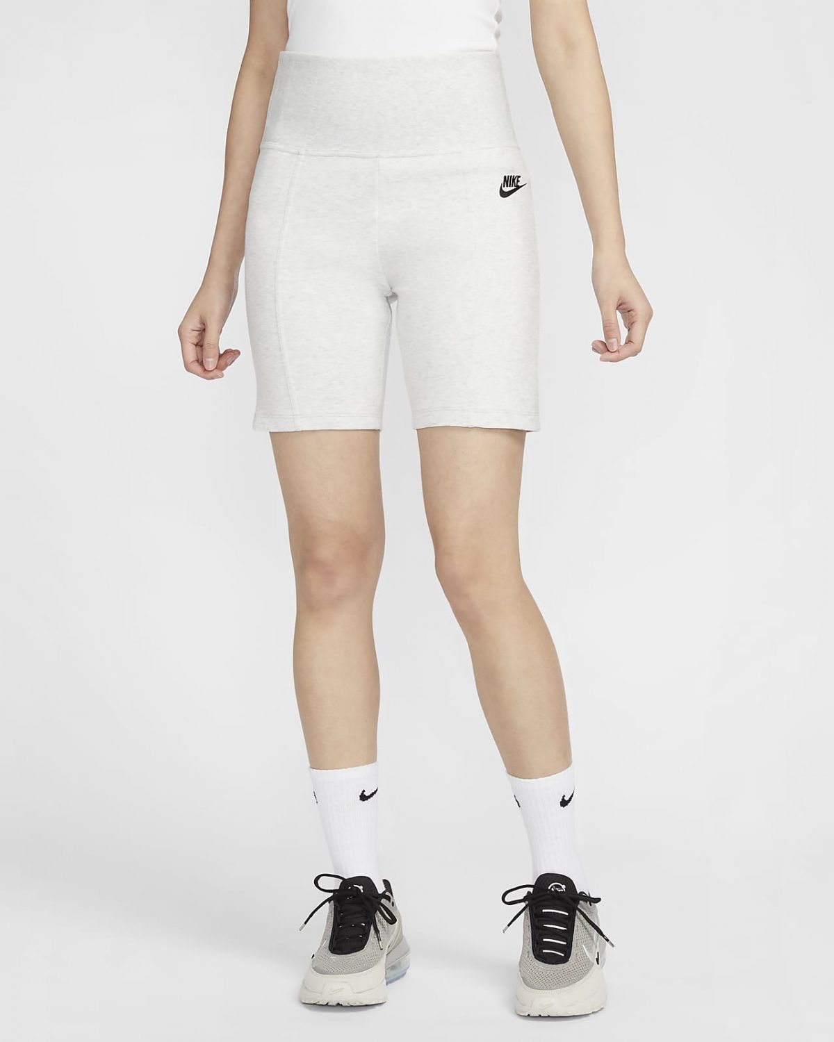 Женские шорты Nike Sportswear Tech Fleece черные фото