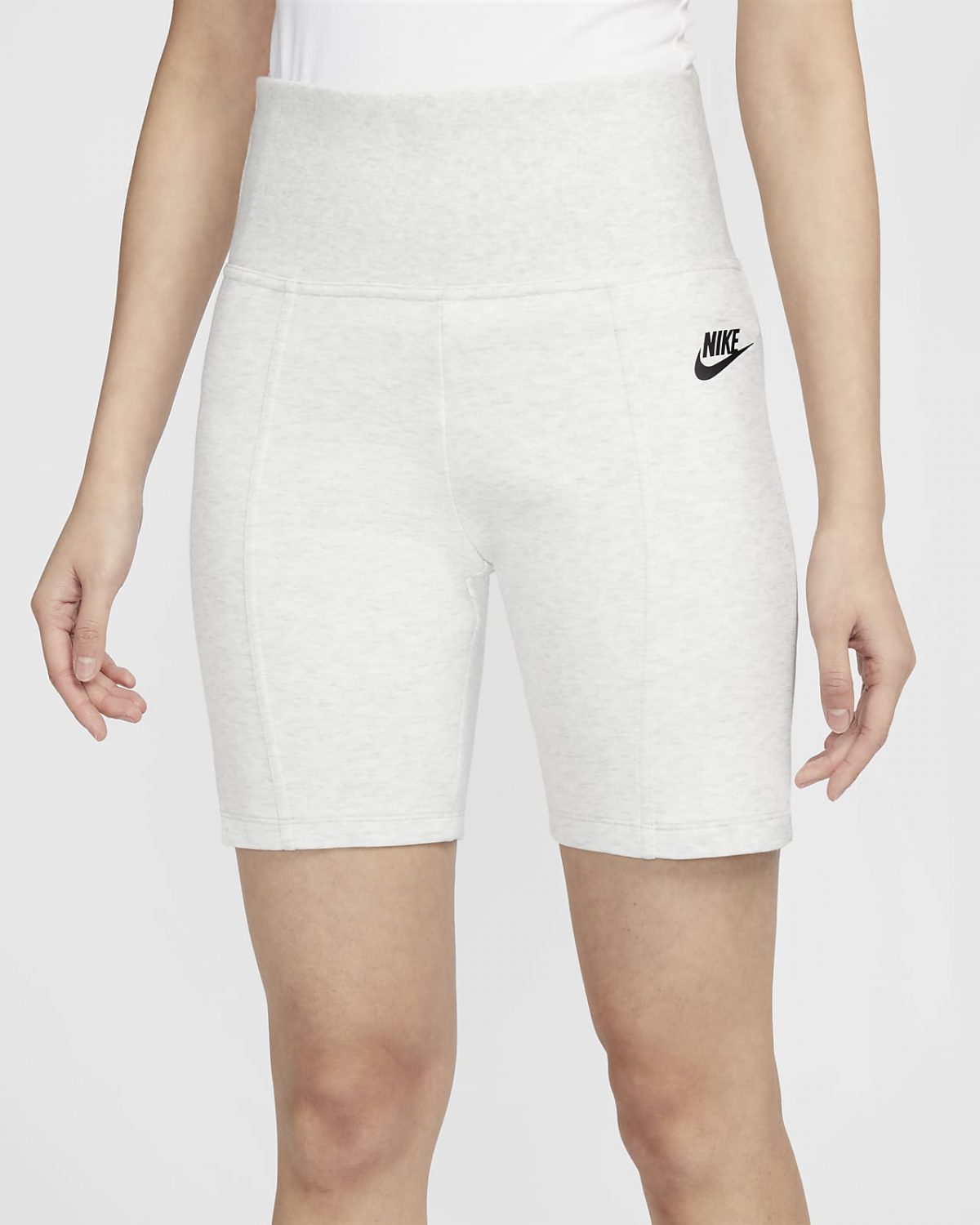 Женские шорты Nike Sportswear Tech Fleece черные фотография