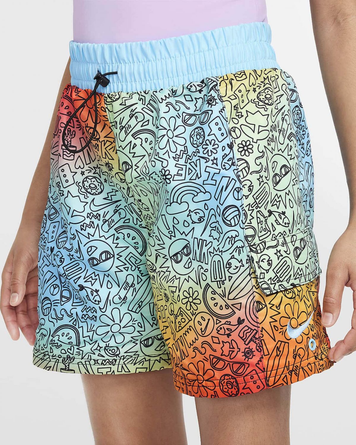 Детские шорты Nike Swim Doodle фотография