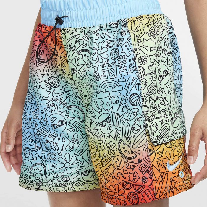 Детские шорты Nike Swim Doodle