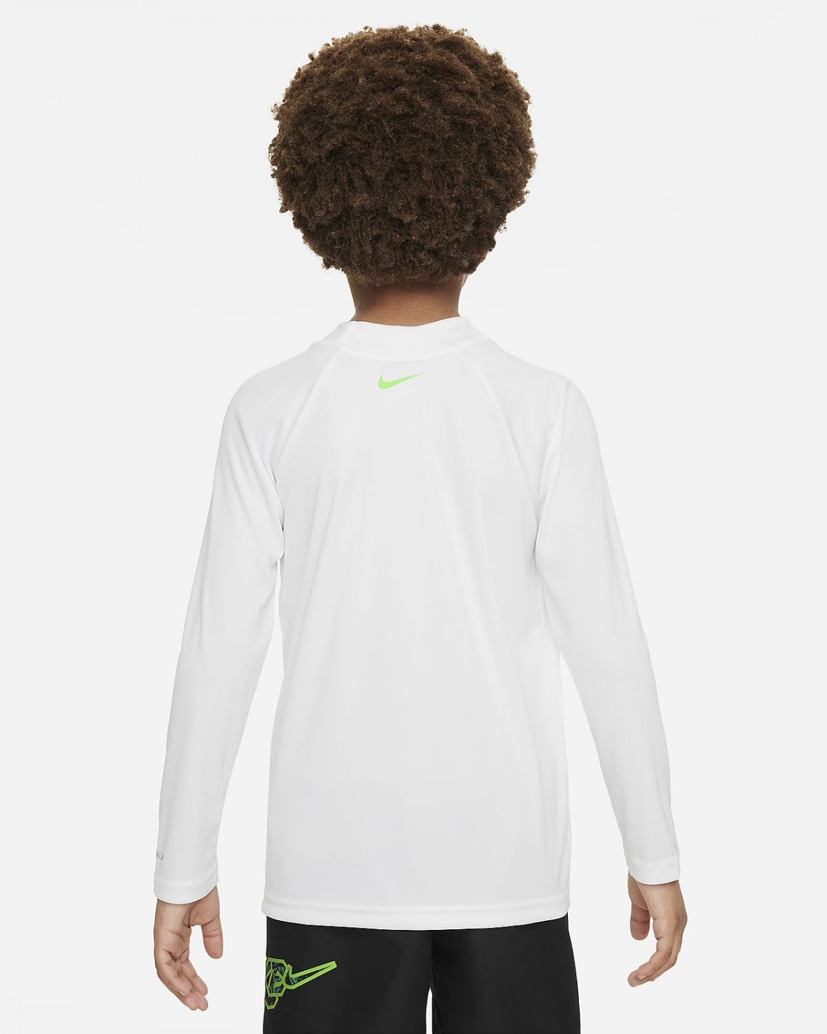 Детский свитшот Nike Swim зеленый фотография
