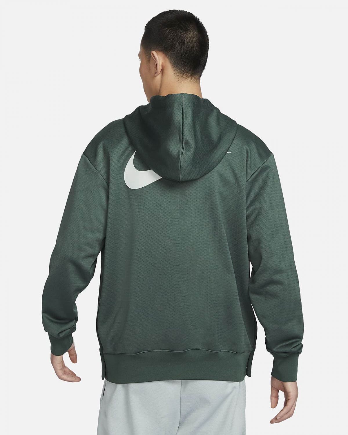 Мужская толстовка Nike зеленая фотография