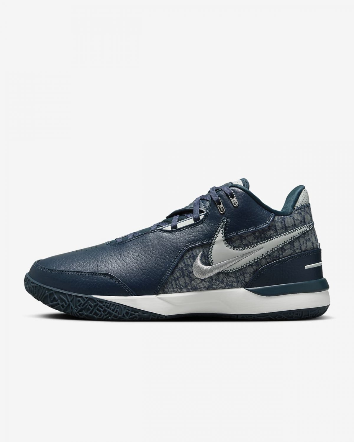 Мужские кроссовки nike Zoom LeBron NXXT Gen AMPD EP синие фото