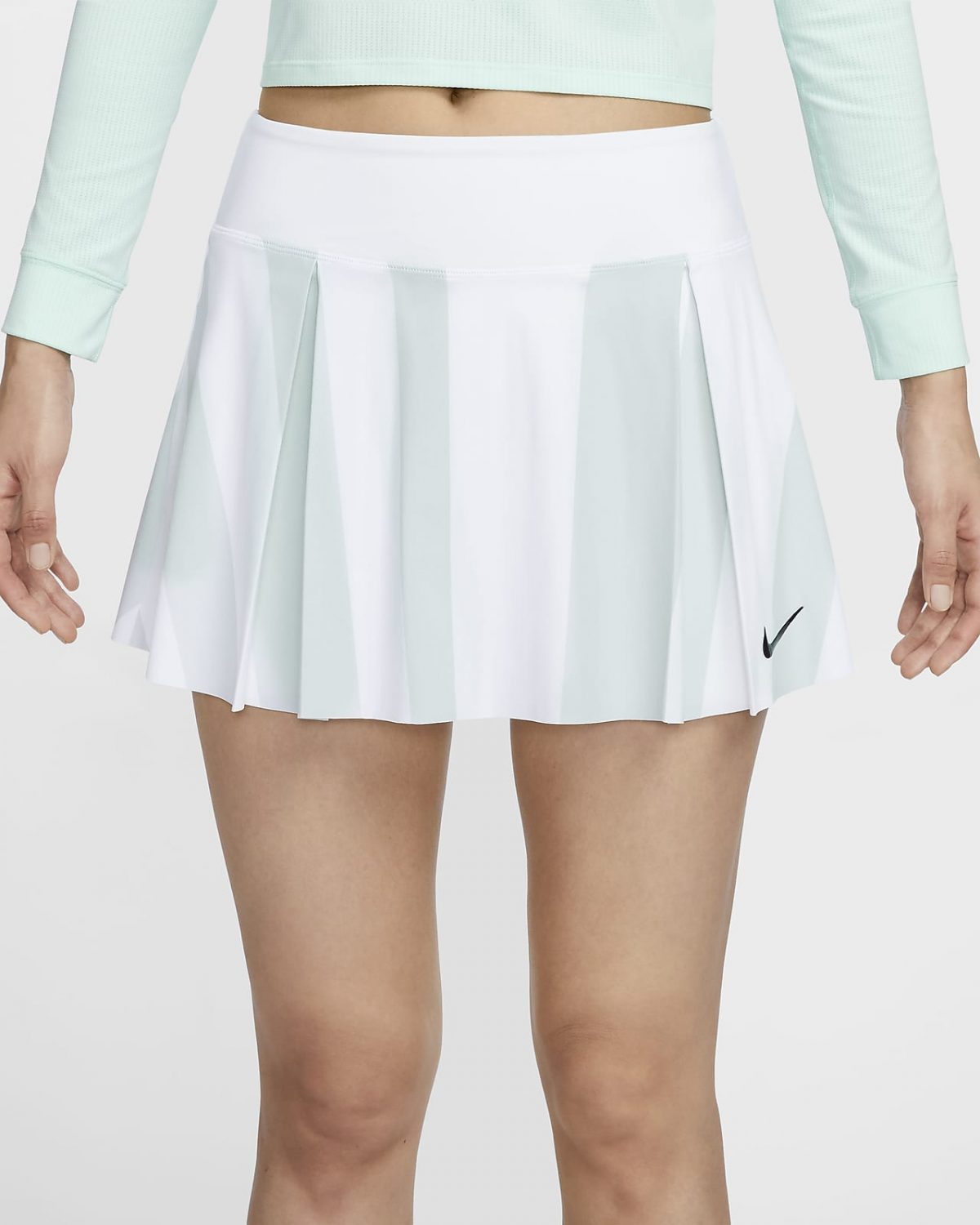 Женская юбка Nike Advantage черная фотография