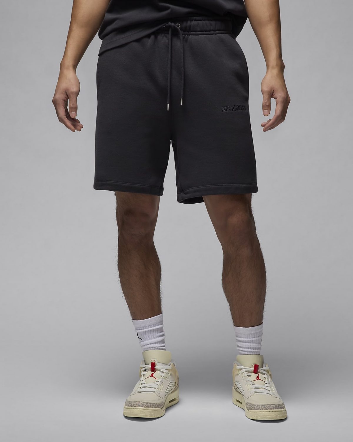 Мужские шорты nike Air Jordan Wordmark черные фото
