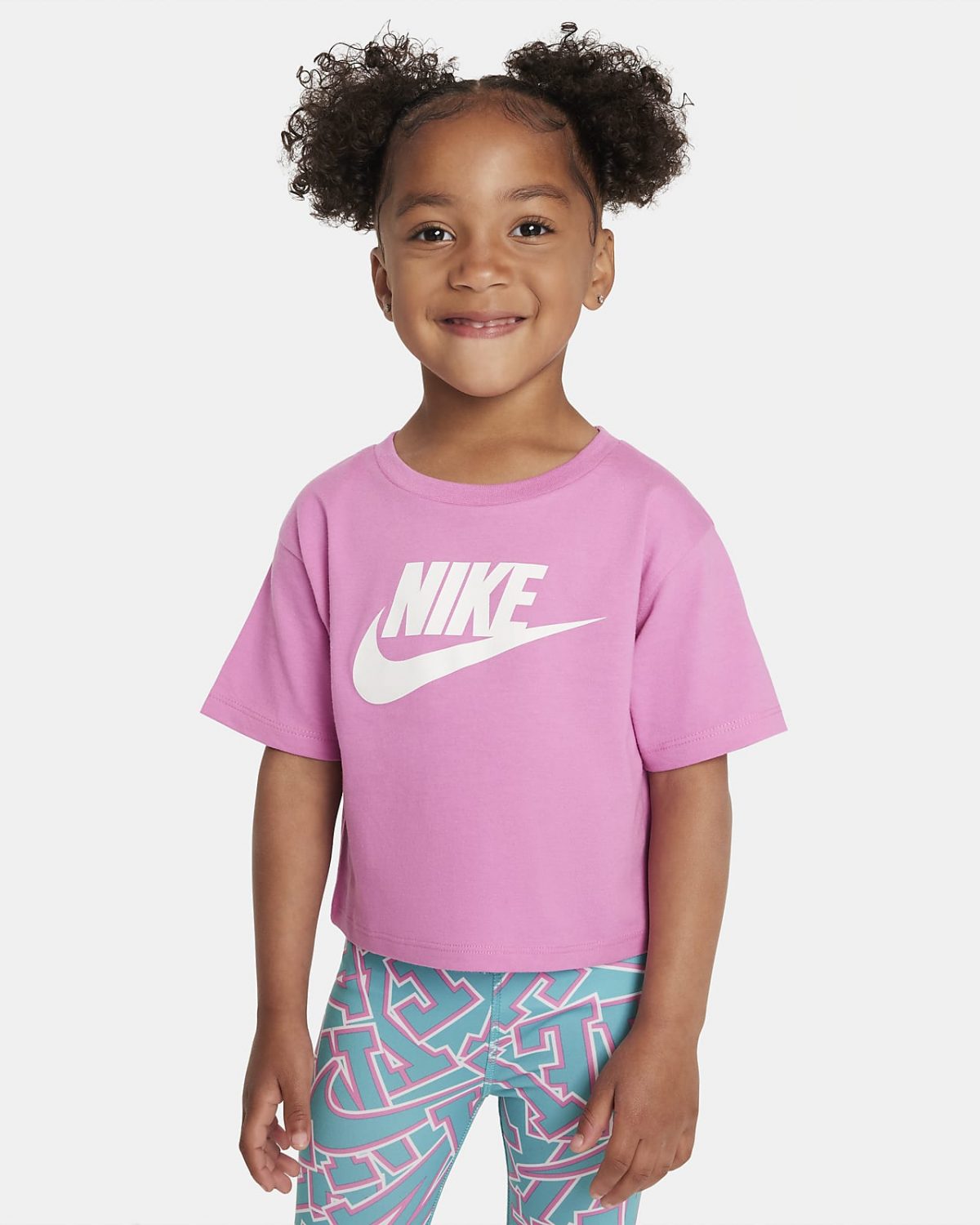 Детская футболка Nike Club розовая фото