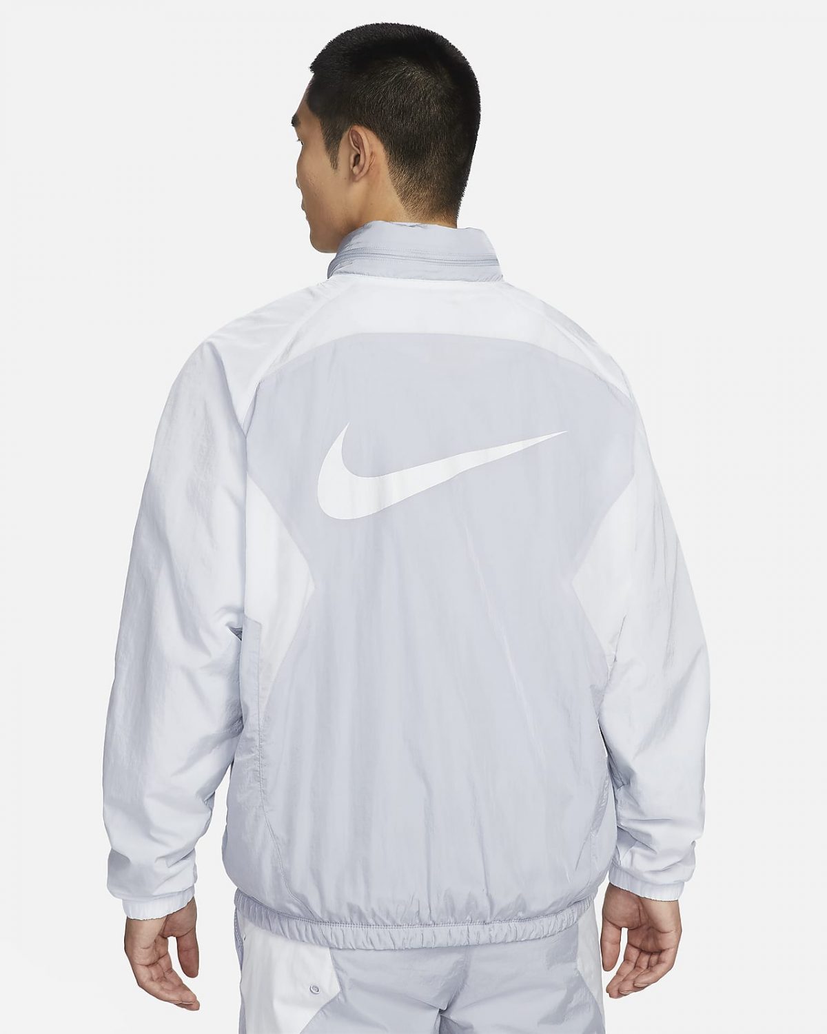 Мужская куртка Nike Culture of Football серая фотография