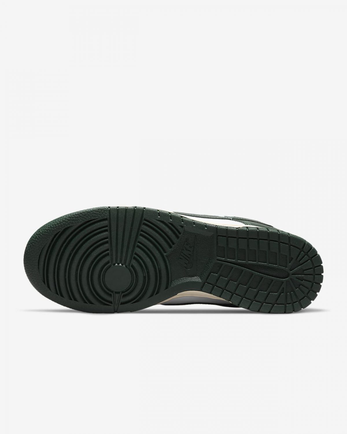 Женские кроссовки Nike Dunk Low зеленые фотография