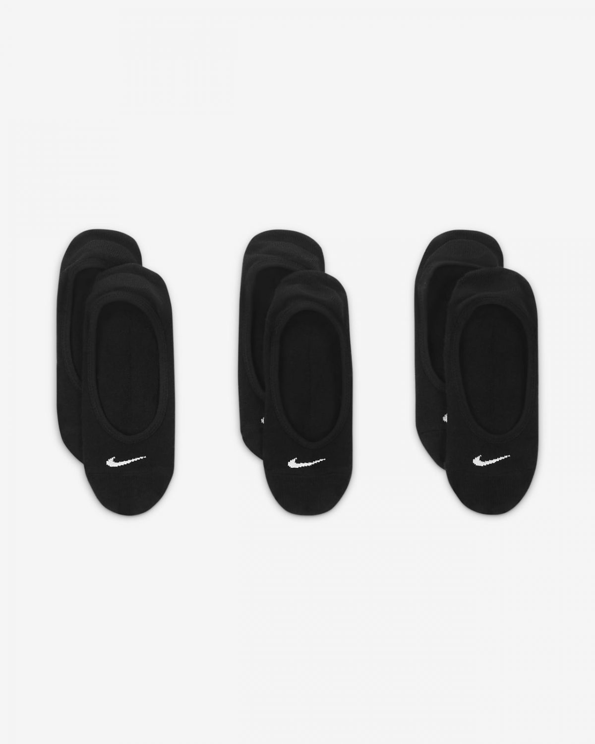Женские носки Nike Everyday Lightweight черные фотография