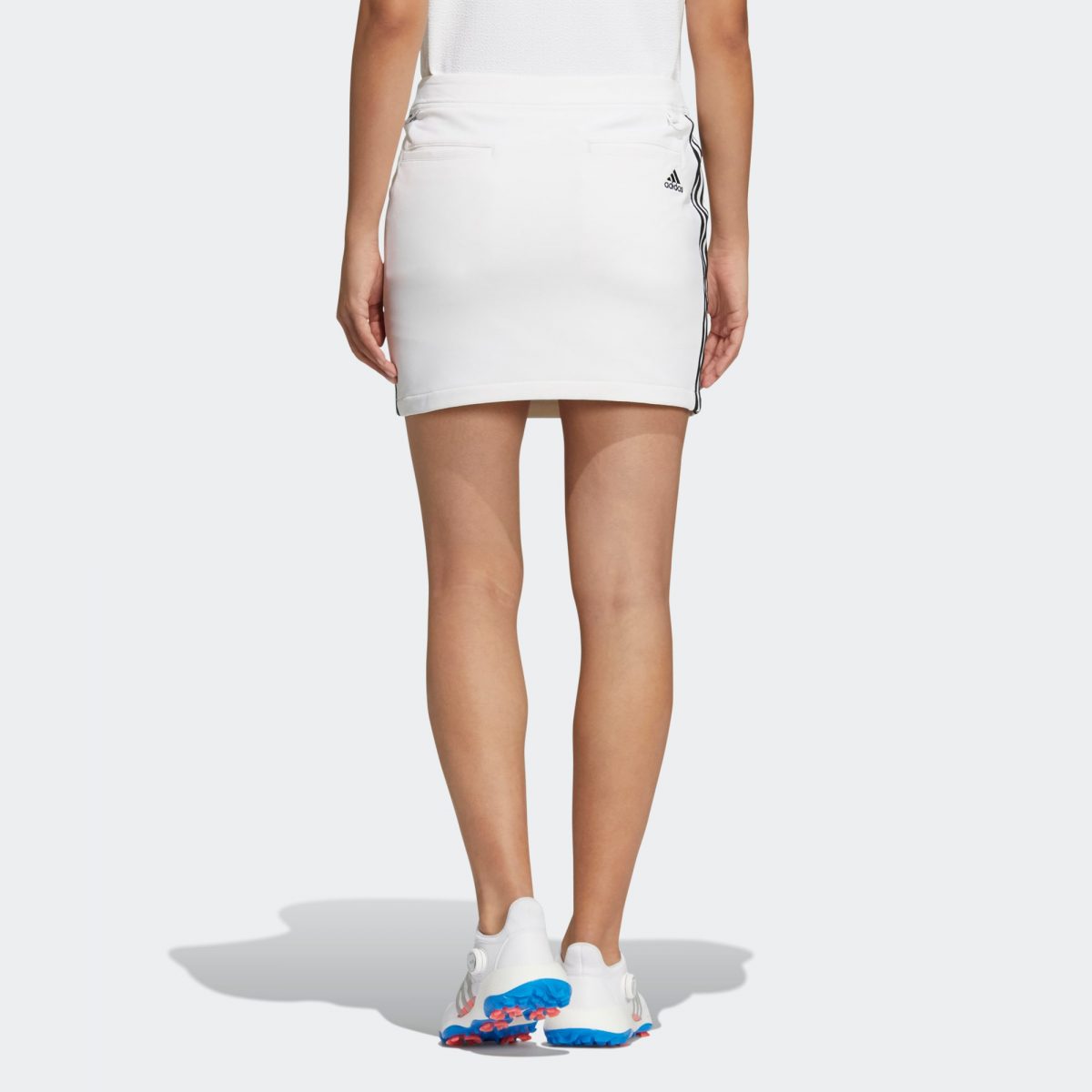 Женская юбка adidas 3-STRIPES SKIRT Белая фотография
