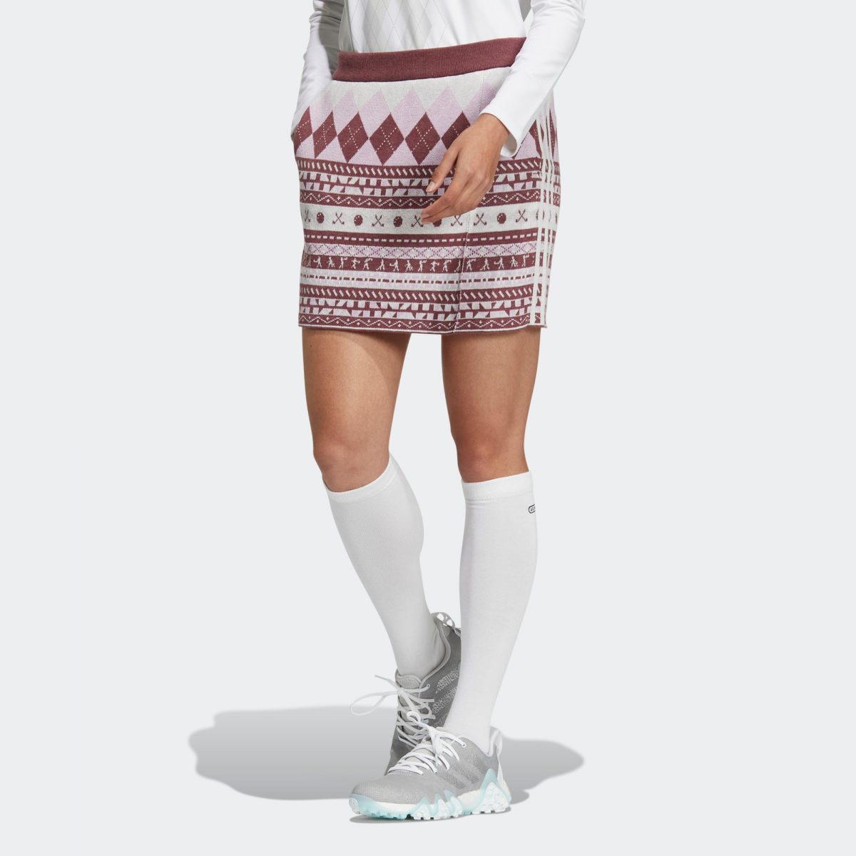 Женская юбка adidas GRAPHIC SWEATER SKIRT фото