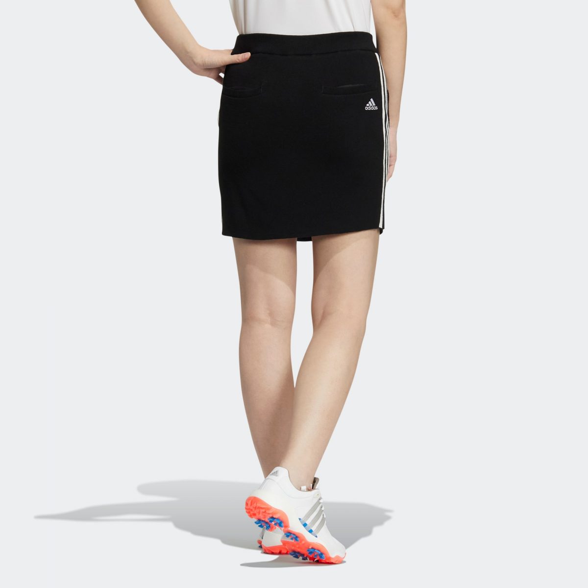 Женская юбка adidas 3-STRIPES SWEATER SKIRT фотография