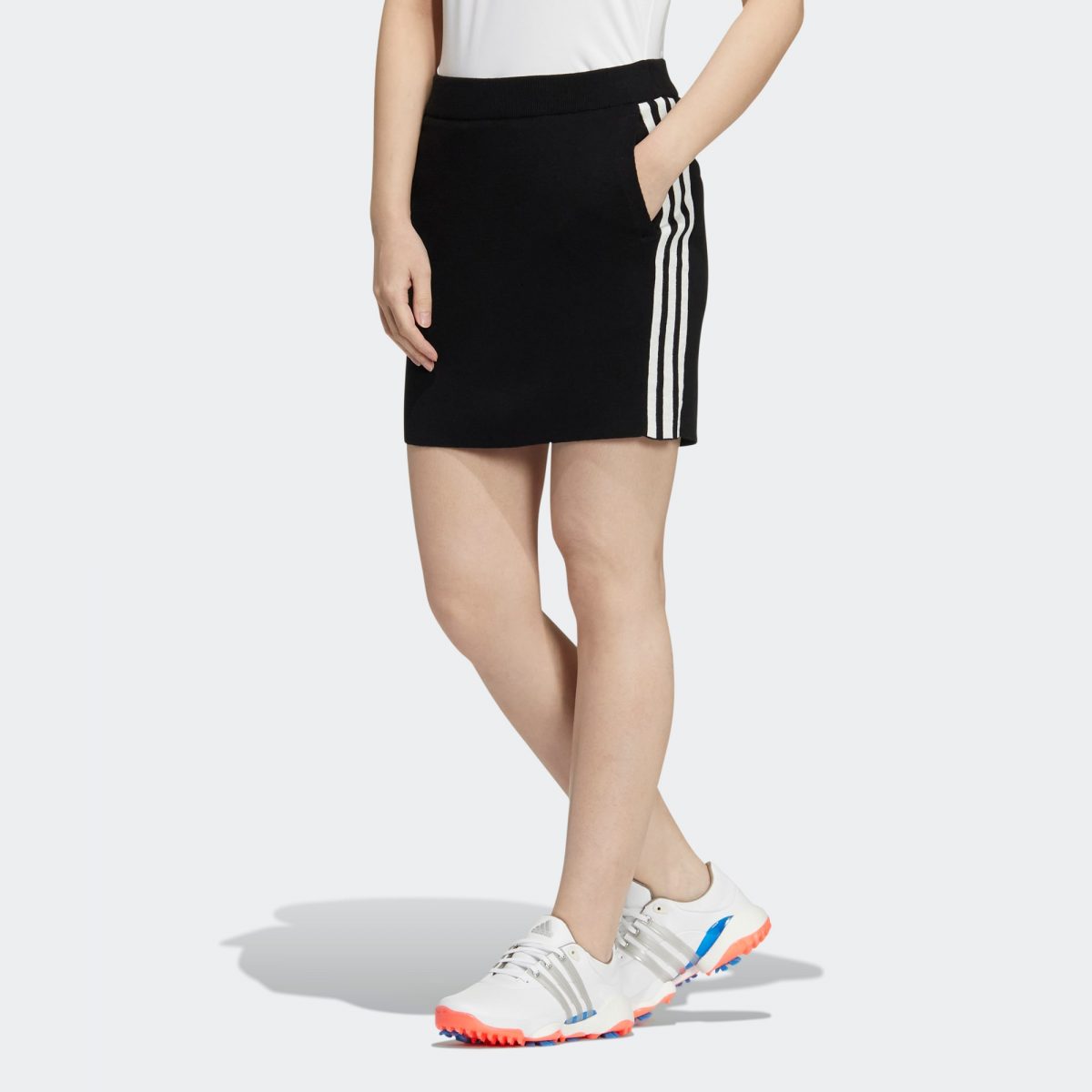 Женская юбка adidas 3-STRIPES SWEATER SKIRT фото