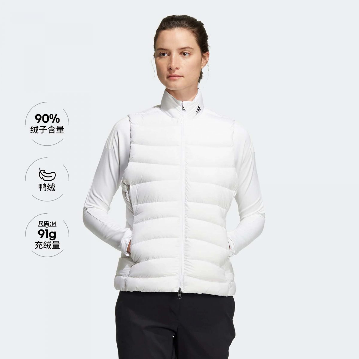 Женский жилет adidas DOWN VEST фото