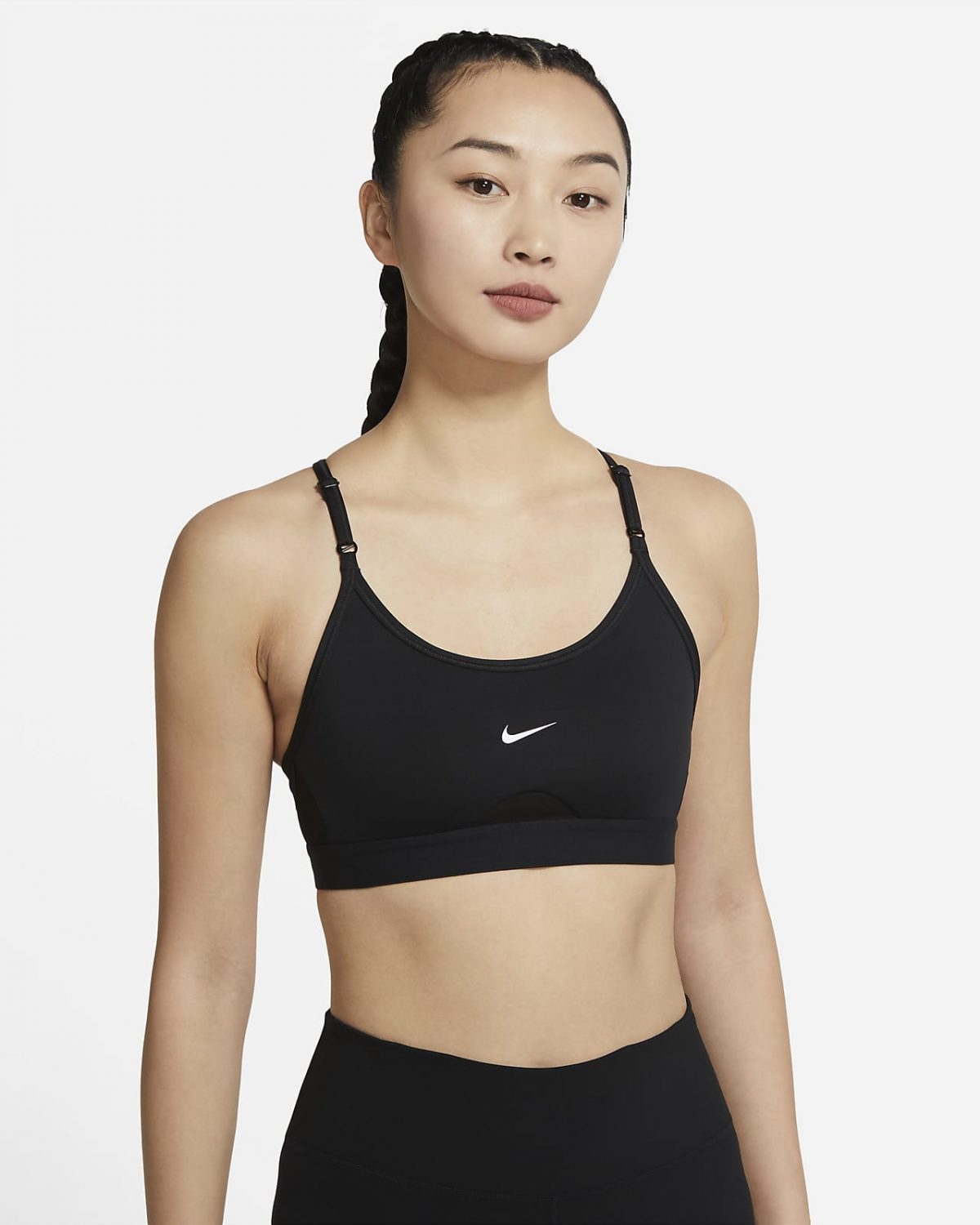 Женское боди Nike Indy черное фото