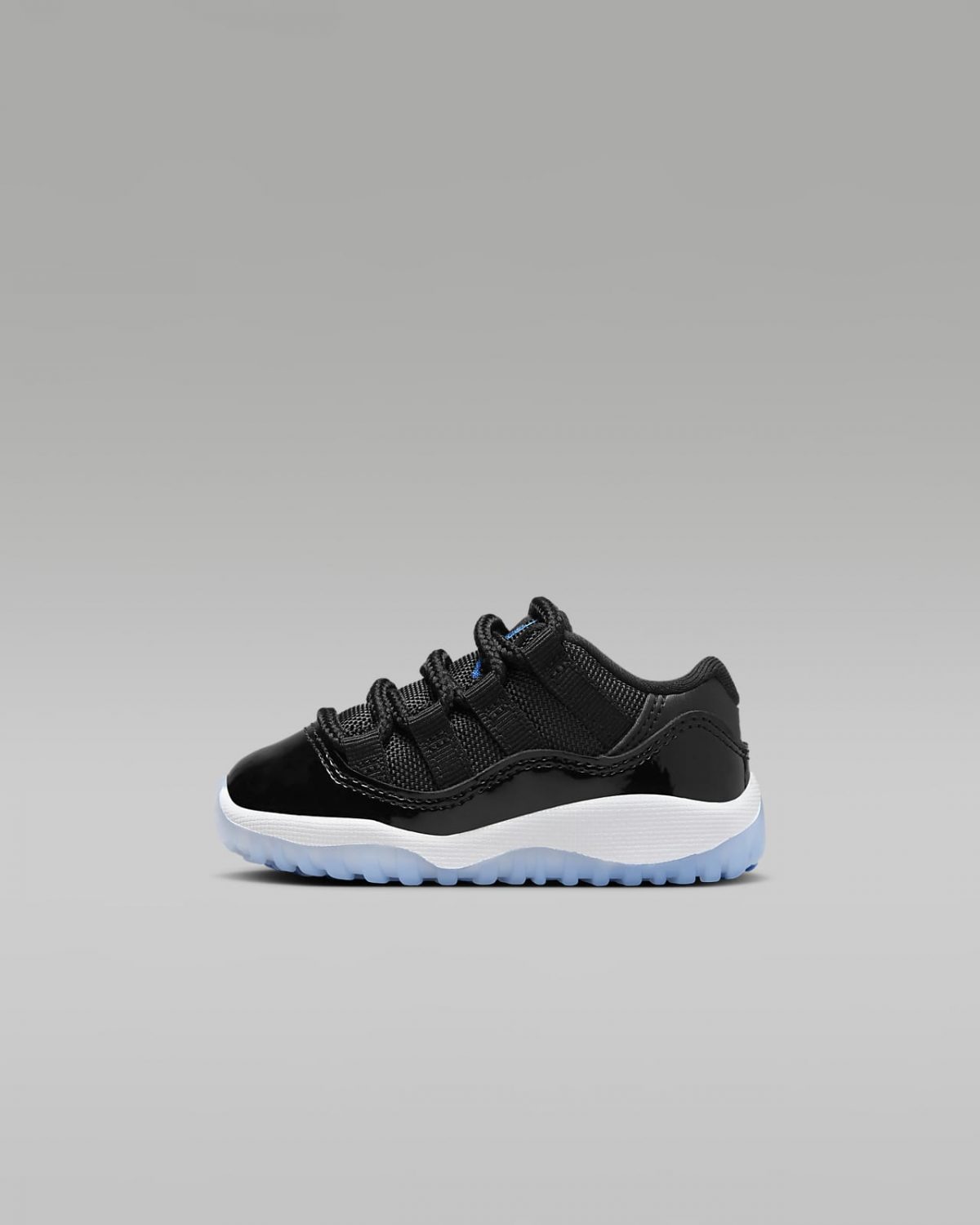 Детские кроссовки nike Jordan 11 Retro Low (TD) черные фото