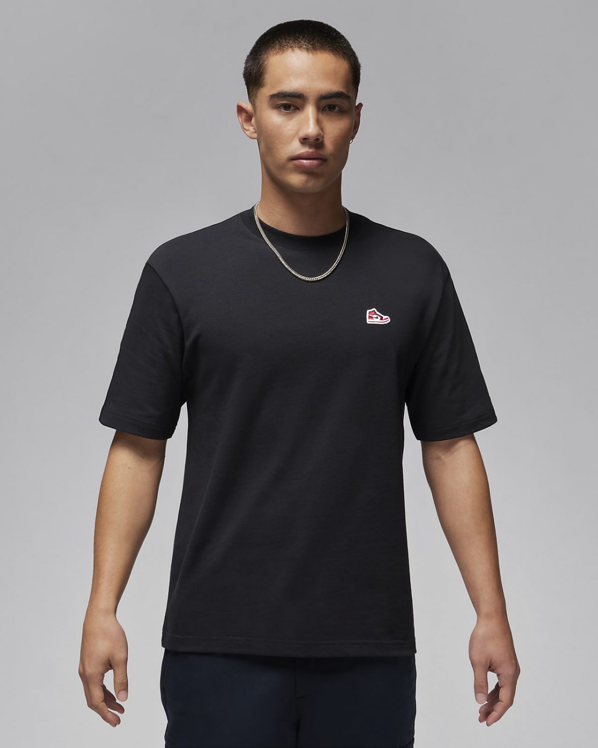 Мужская футболка nike Jordan Brand черная фото