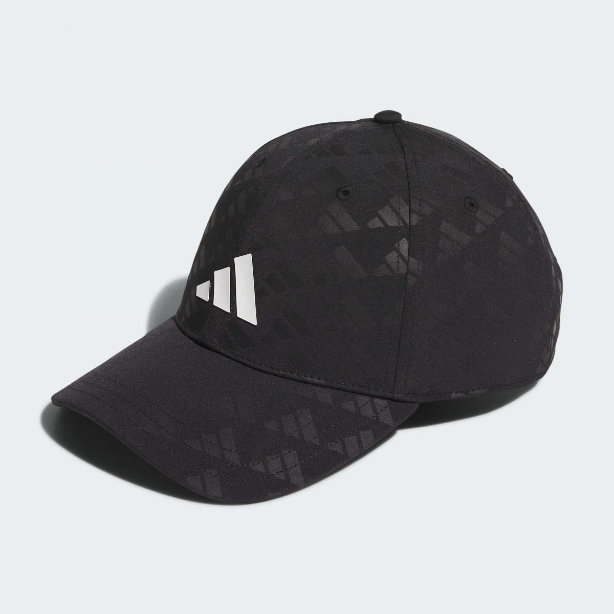 Мужская кепка adidas DEBOSSED LOGO CAP черная фото