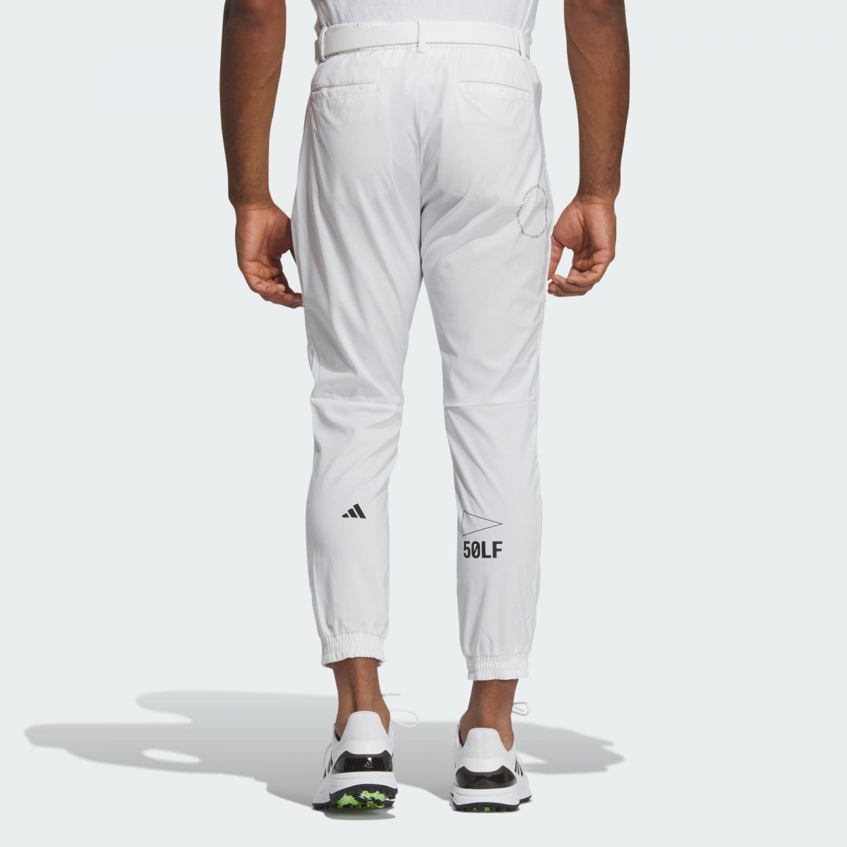 Мужская футболка adidas HEAT.RDY 9/10 JOGGER PANTS белая фотография