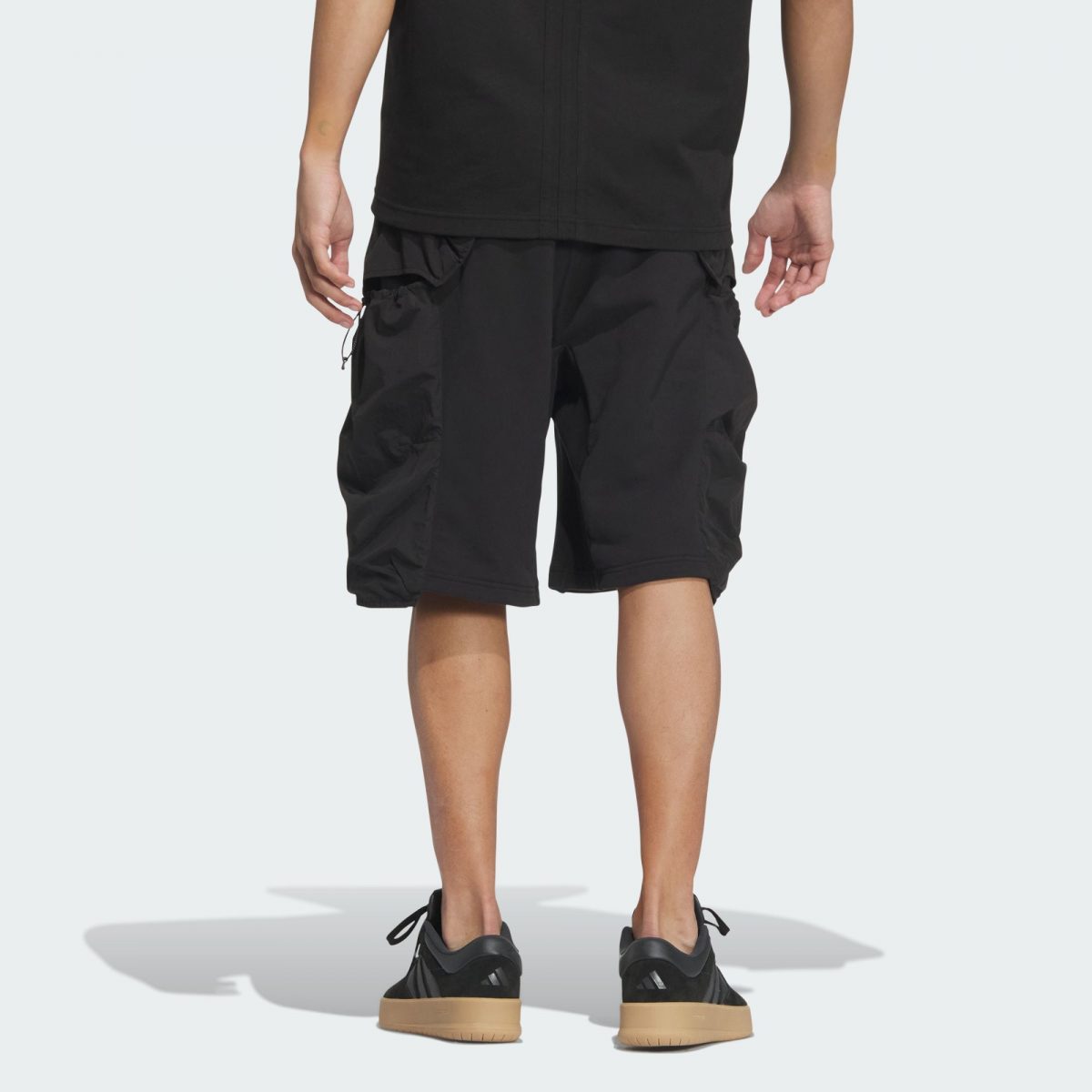 Мужские шорты adidas FUTURE STYLE WOVEN MIX SHORTS черные фотография