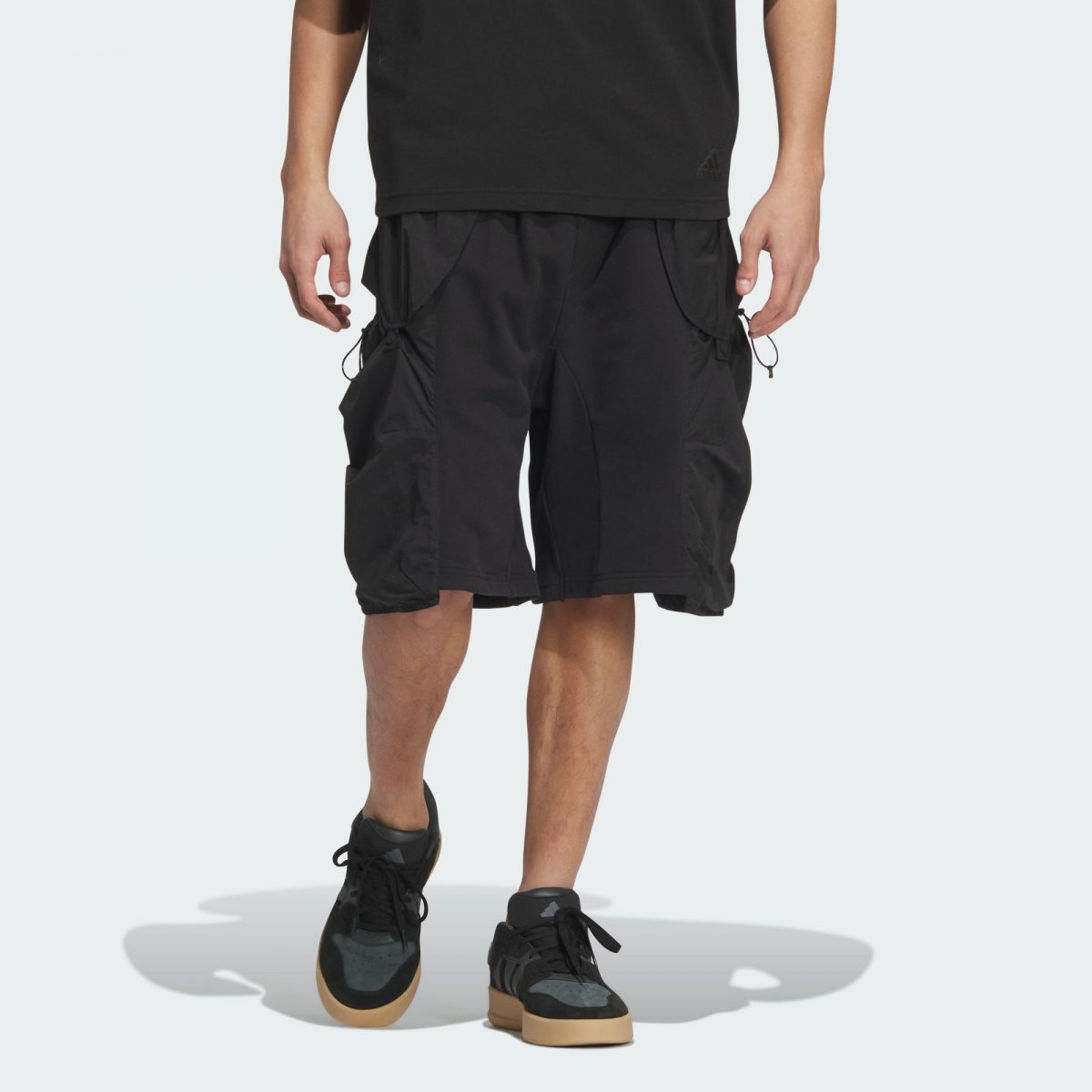 Мужские шорты adidas FUTURE STYLE WOVEN MIX SHORTS черные фото
