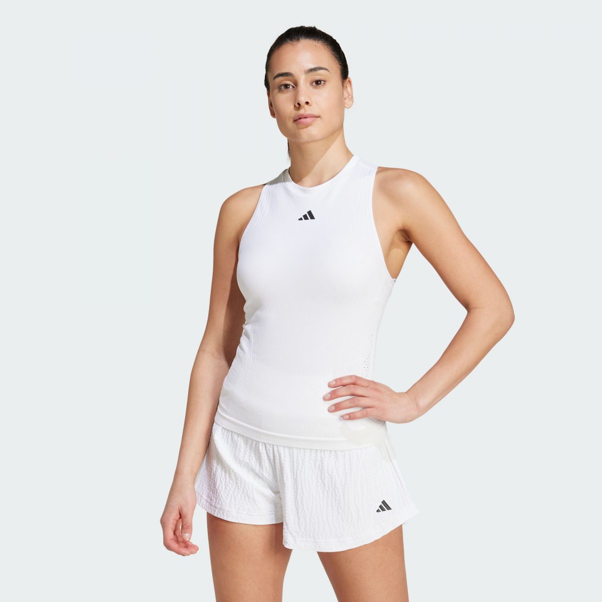 Женская спортивная одежда adidas PRO AEROREADY SEAMLESS Y-TANK