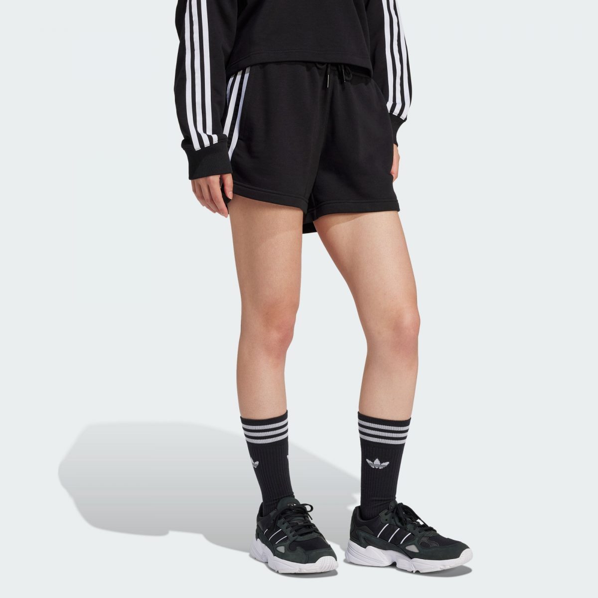 Женские шорты adidas 3-STRIPES FRENCH TERRY SHORTS