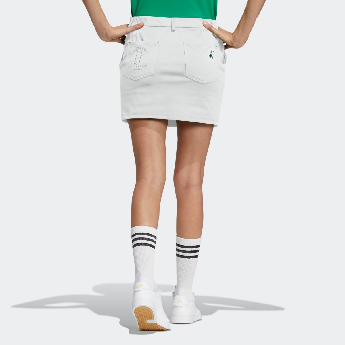 Женская юбка adidas PLAY GREEN SKIRT фотография