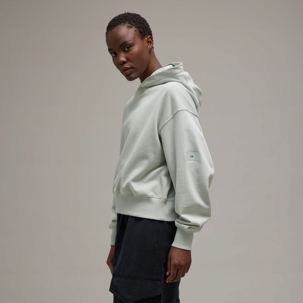 Женское худи adidas ORGANIC COTTON TERRY BOXY HOODIE фотография