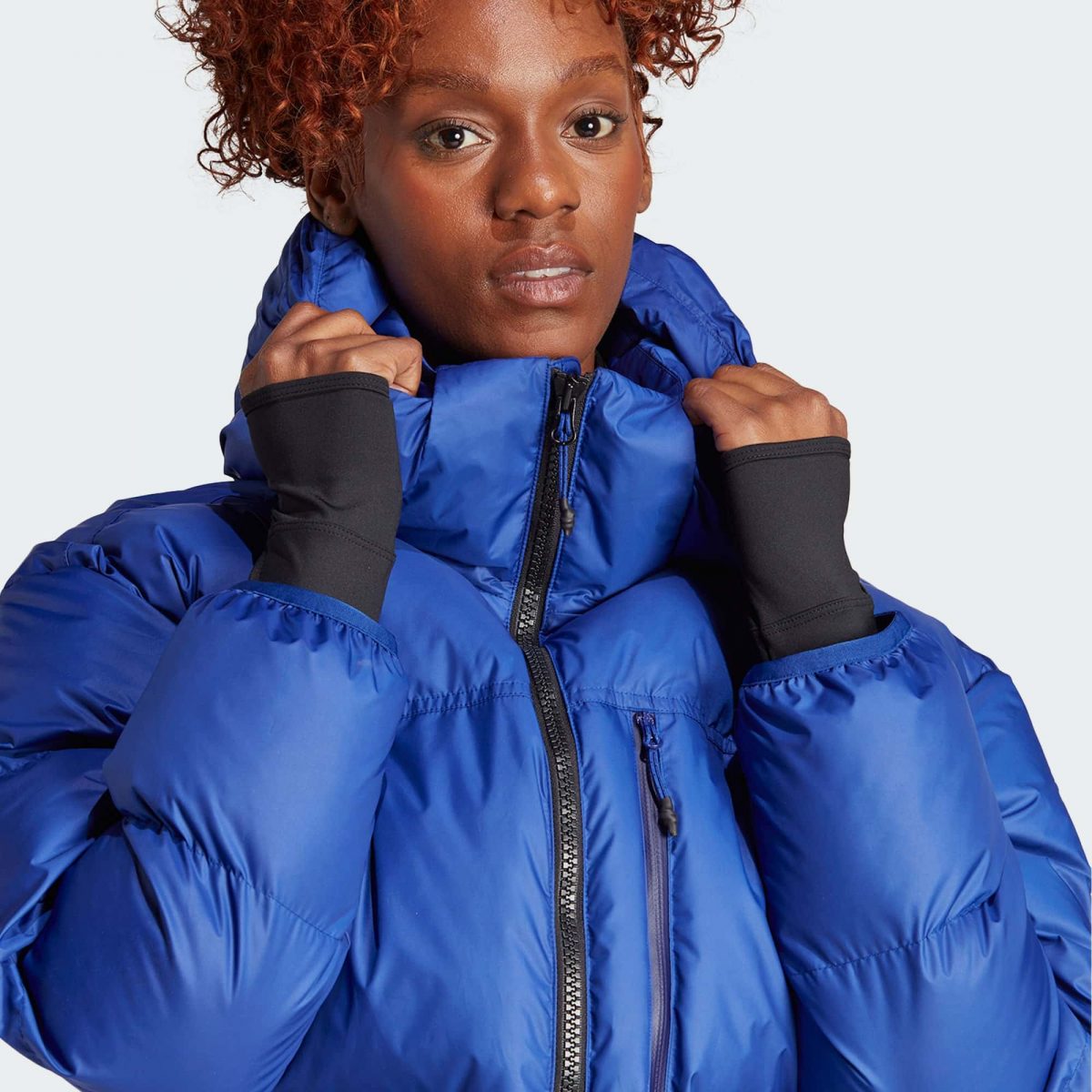 Женская куртка adidas TRUENATURE SHORT PADDED JACKET фотография