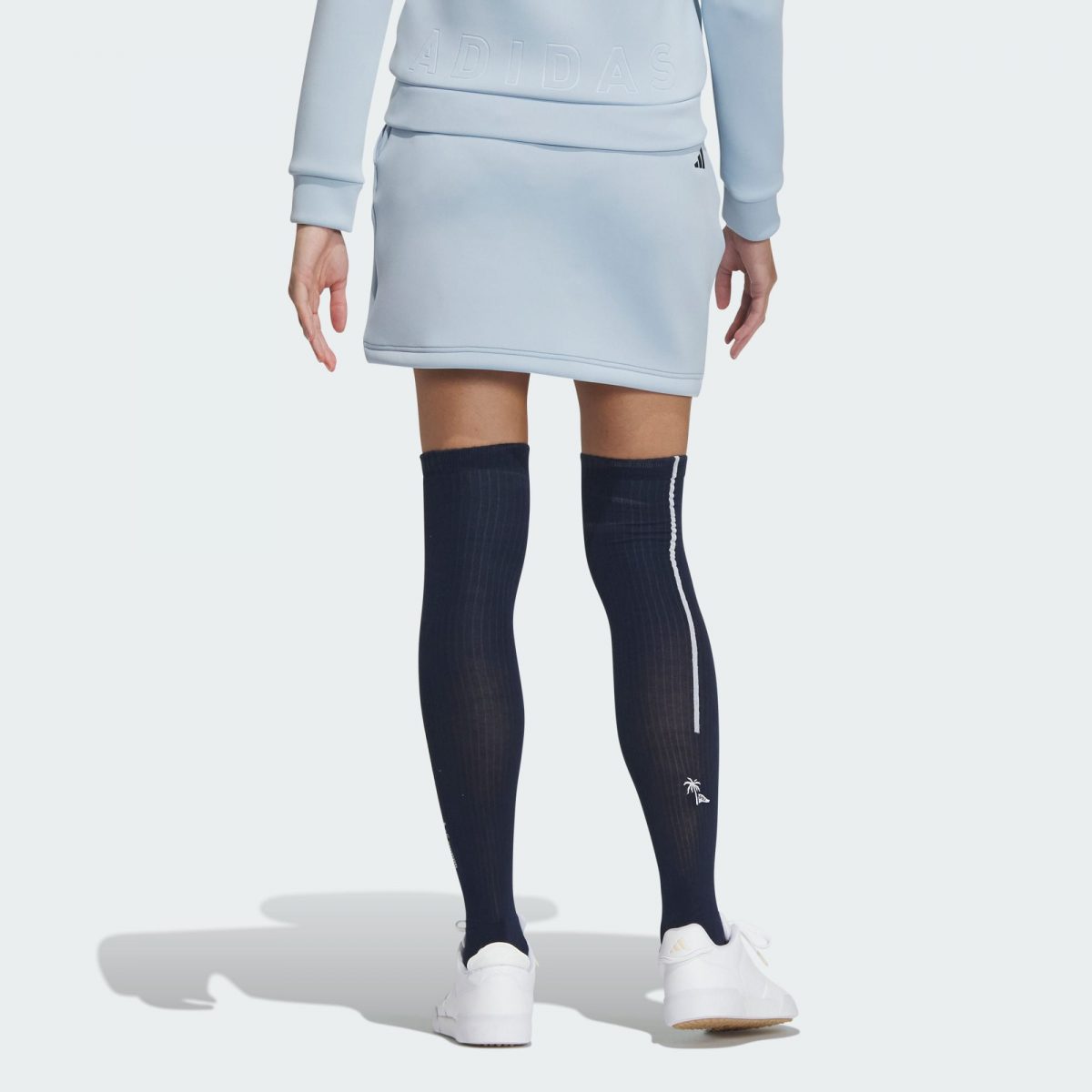Женская юбка adidas 3D DEBOSSED SPACER KNIT SKIRT фотография
