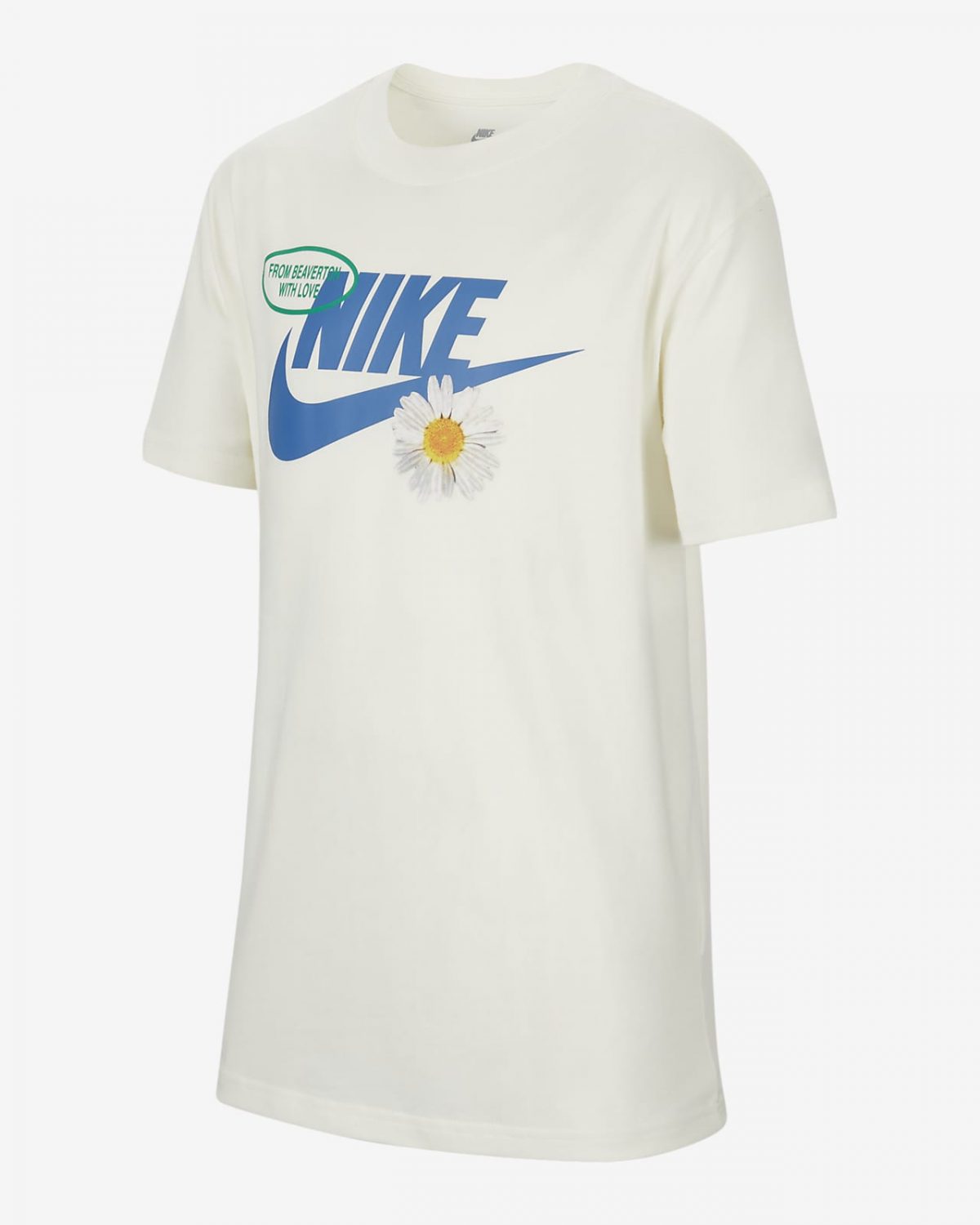 Детская футболка Nike Sportswear белая фото