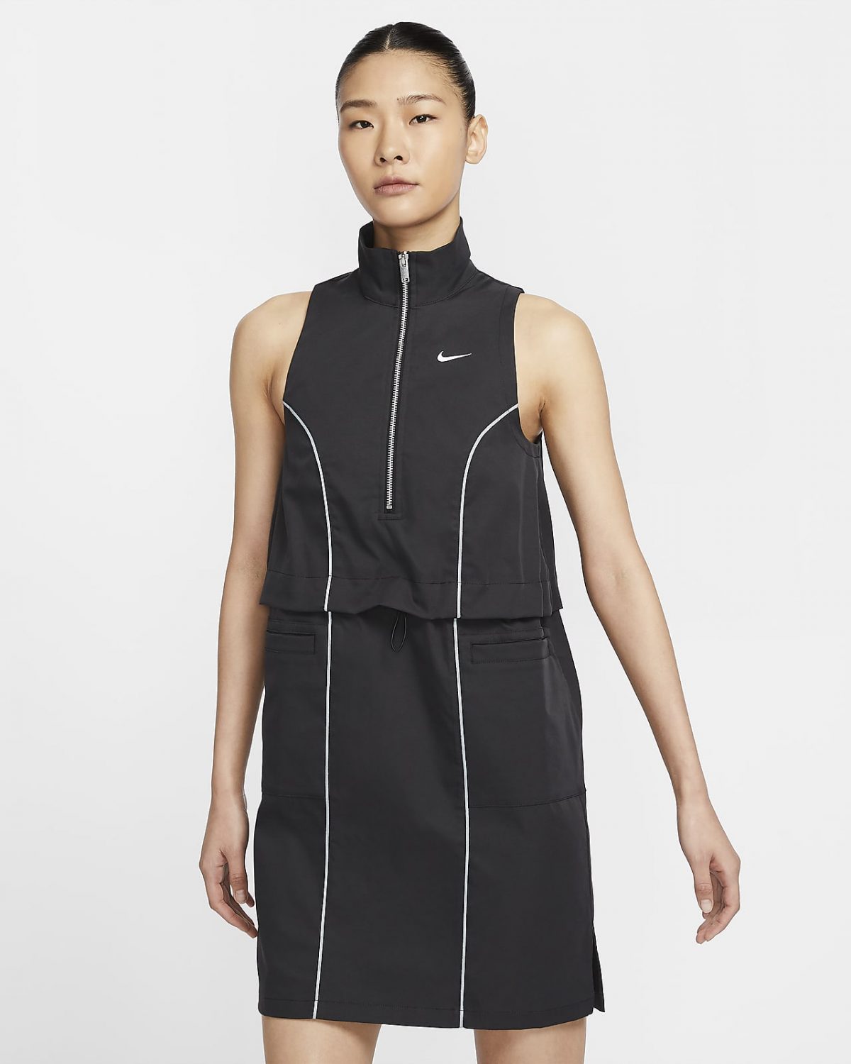 Женская платье Nike Sportswear черное фото